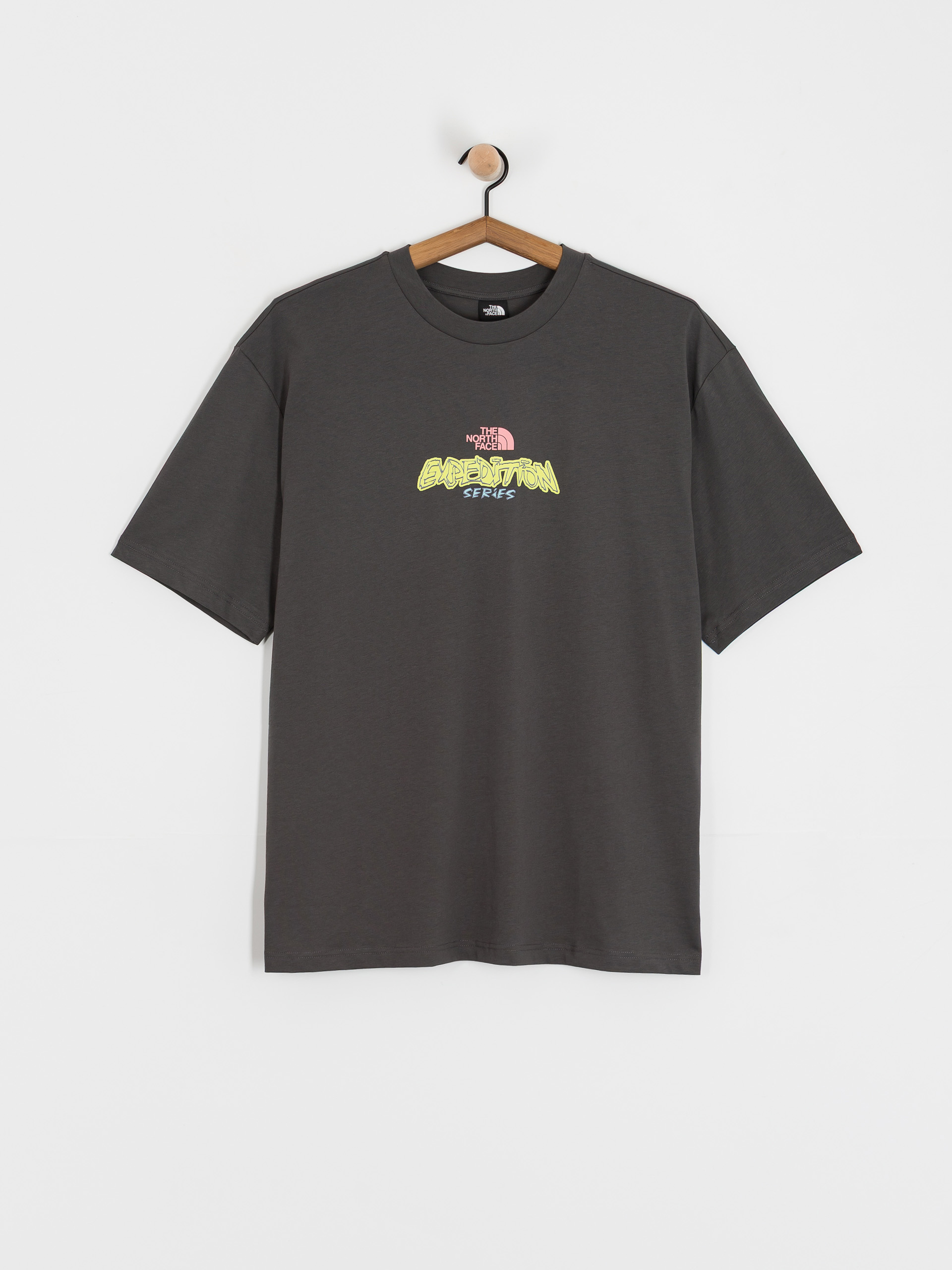 The North Face Expedition Celebration Oversized T-Shirt (anthracite grey)