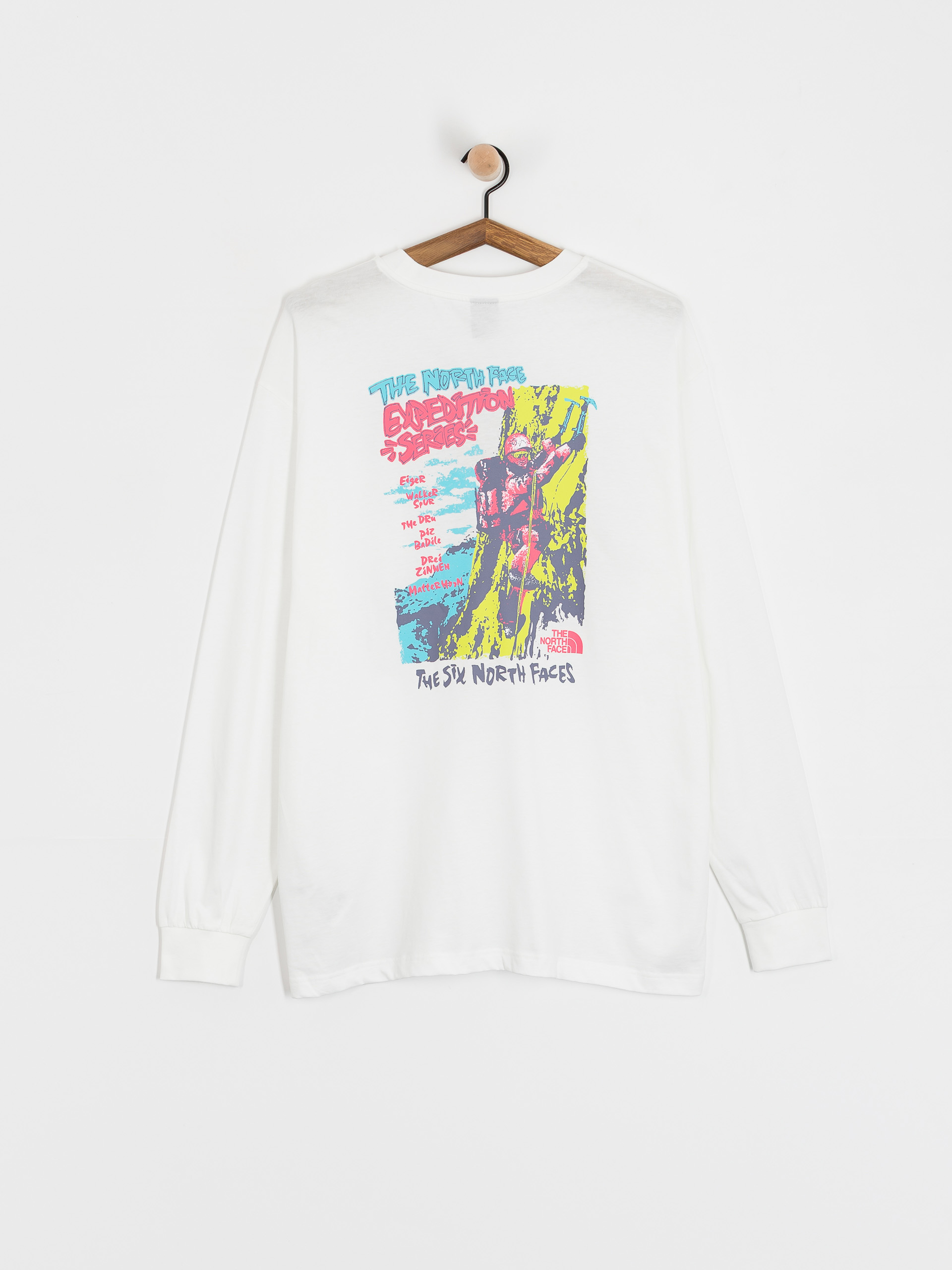 The North Face Expedition Celebration Oversized Longsleeve (tnf white)