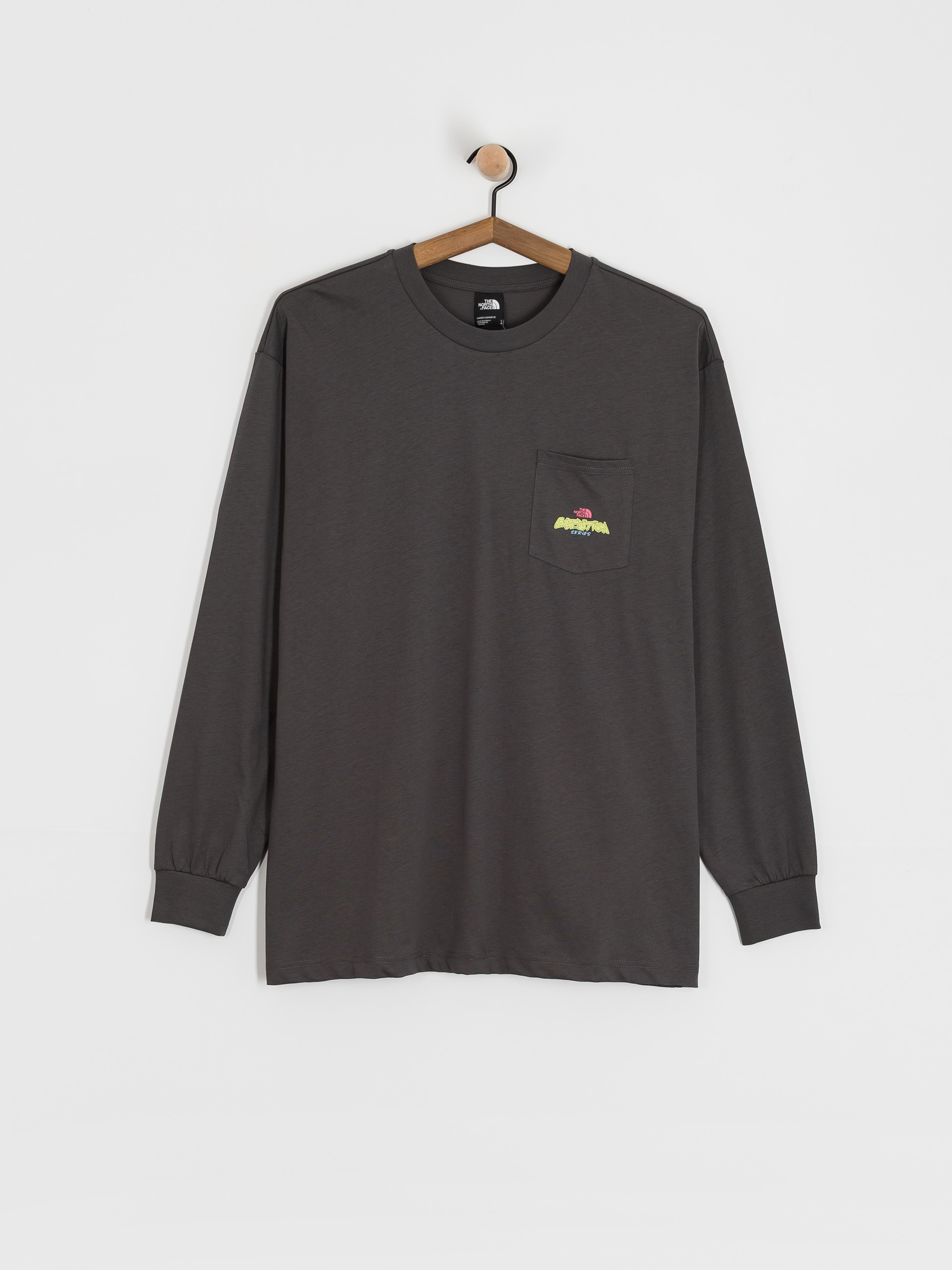 The North Face Expedition Celebration Oversized Longsleeve (anthracite grey)