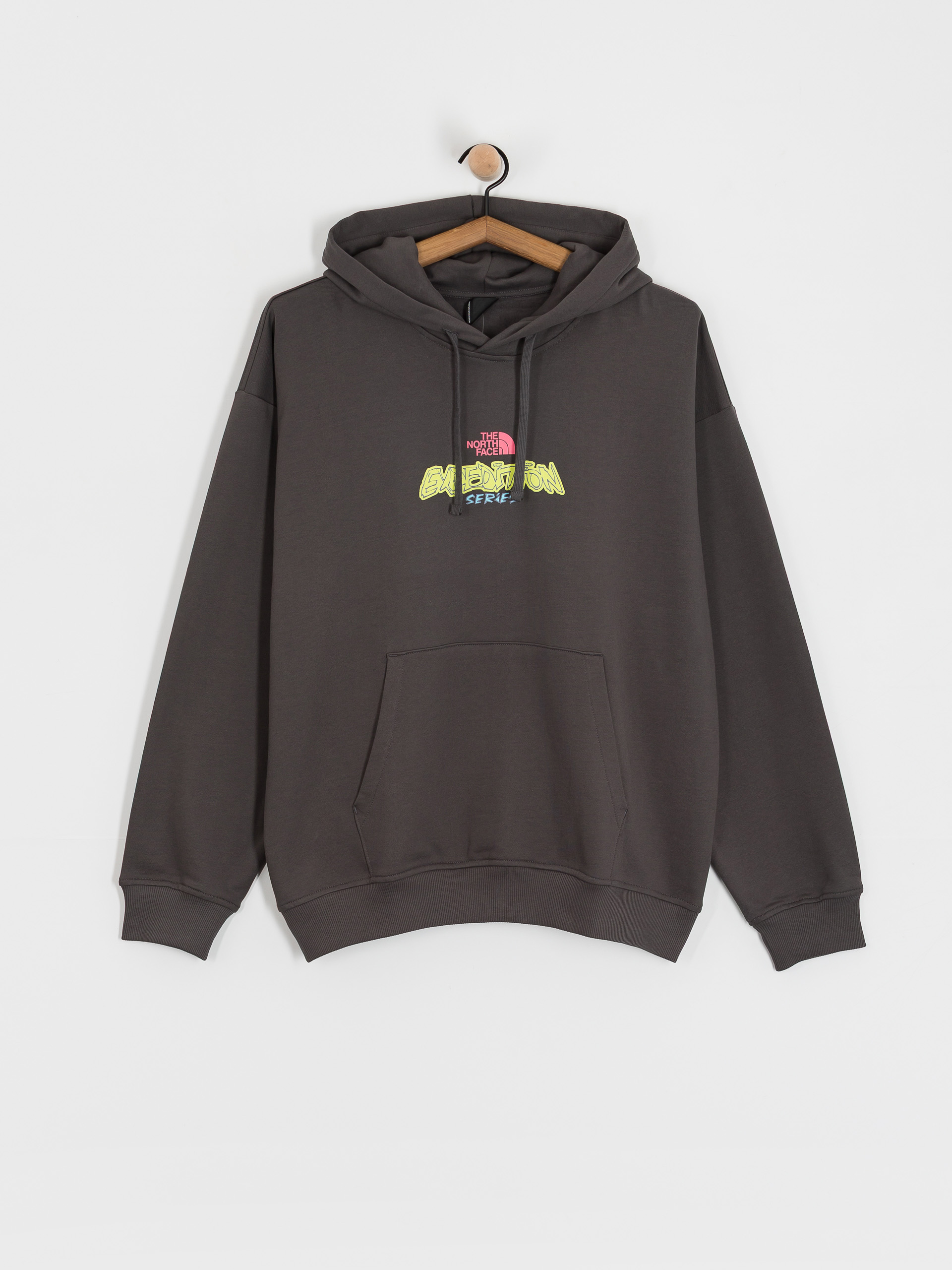 The North Face Expedition Celebration Oversized HD Hoodie (anthracite grey)