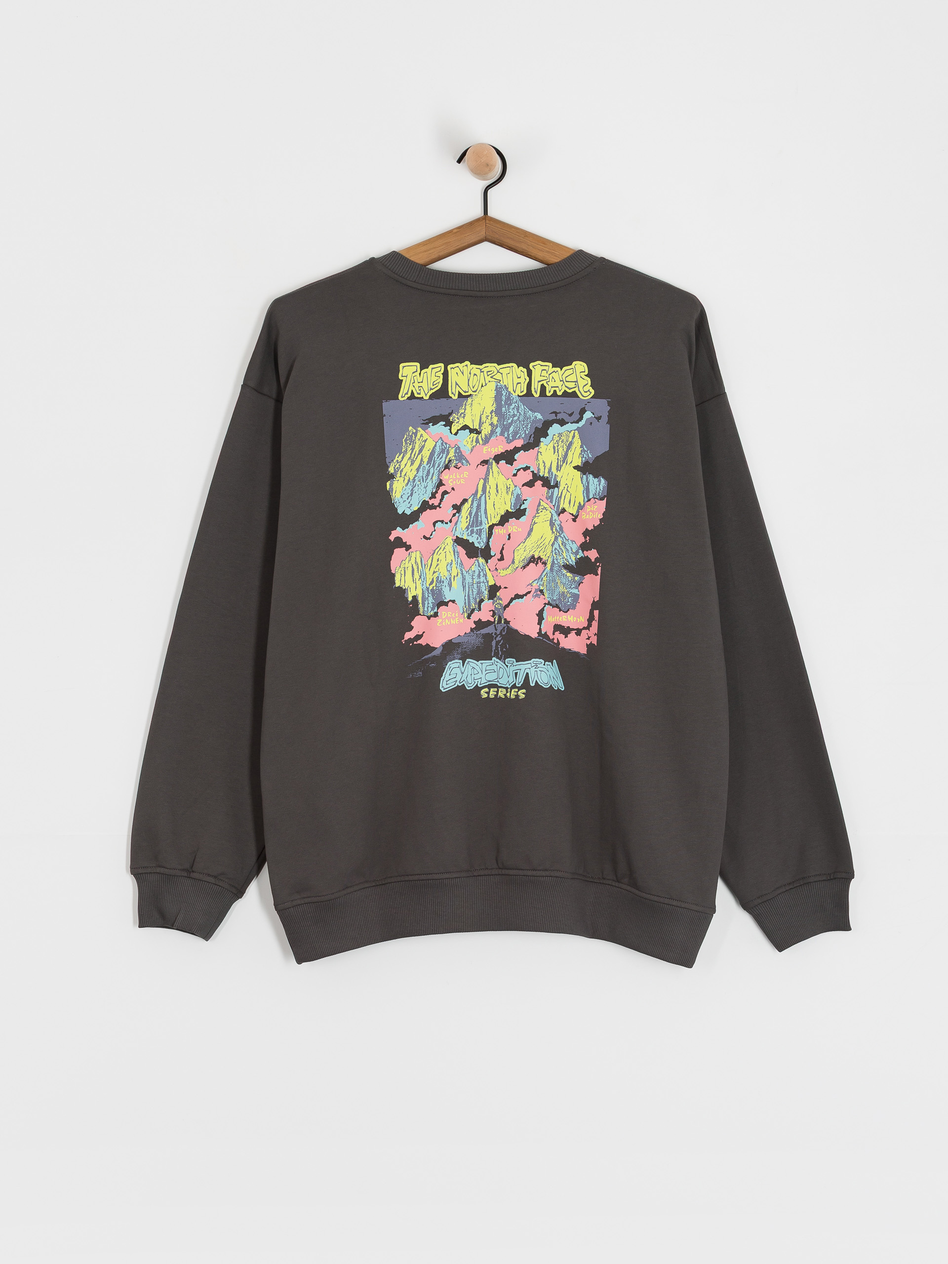 The North Face Expedition Celebration Oversized Sweatshirt - black