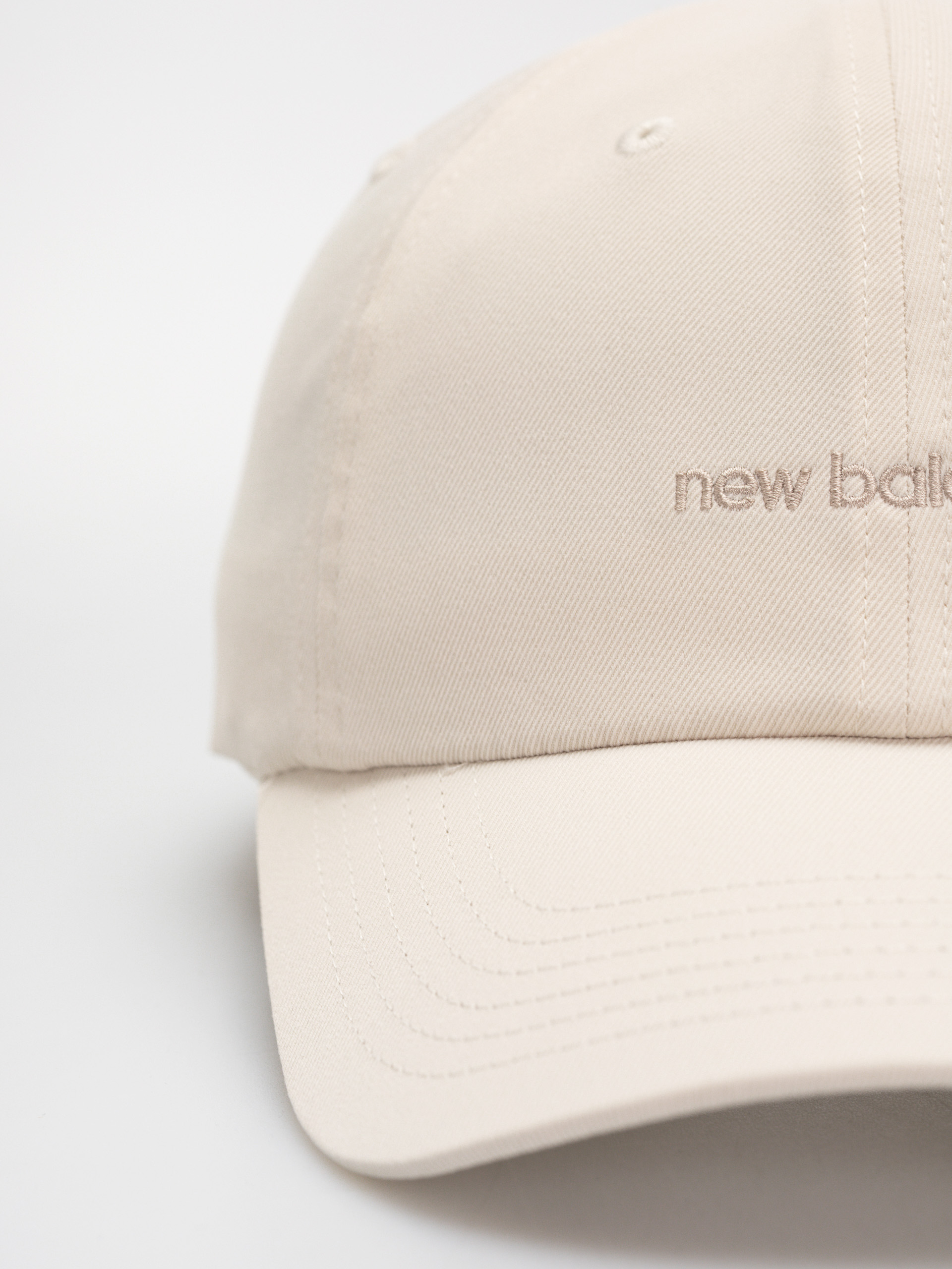 New Balance 6 Panel Linear Logo Wmn Cap (beige)