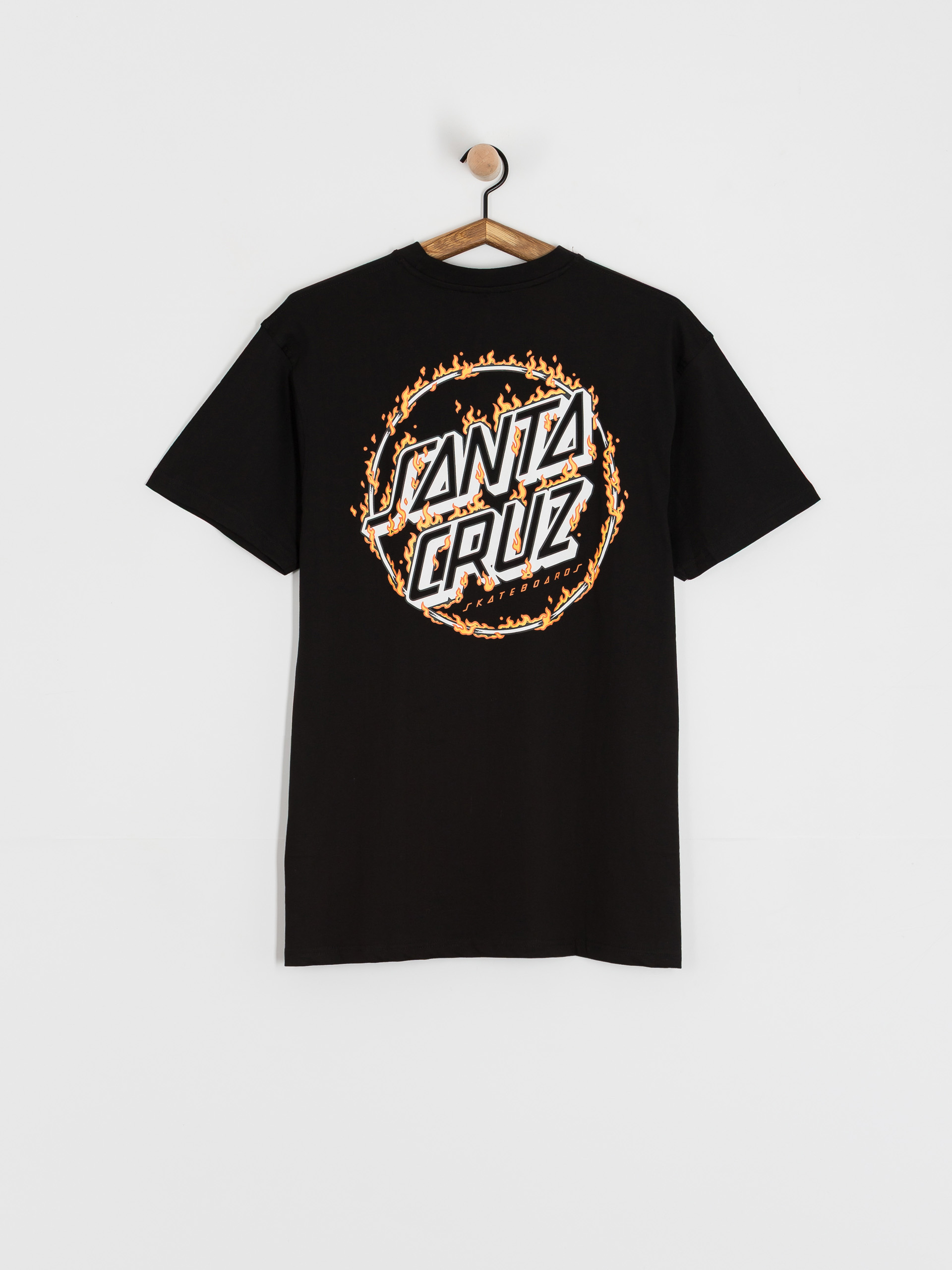 Santa Cruz Burnt Opus Ovrszd T-Shirt (black)