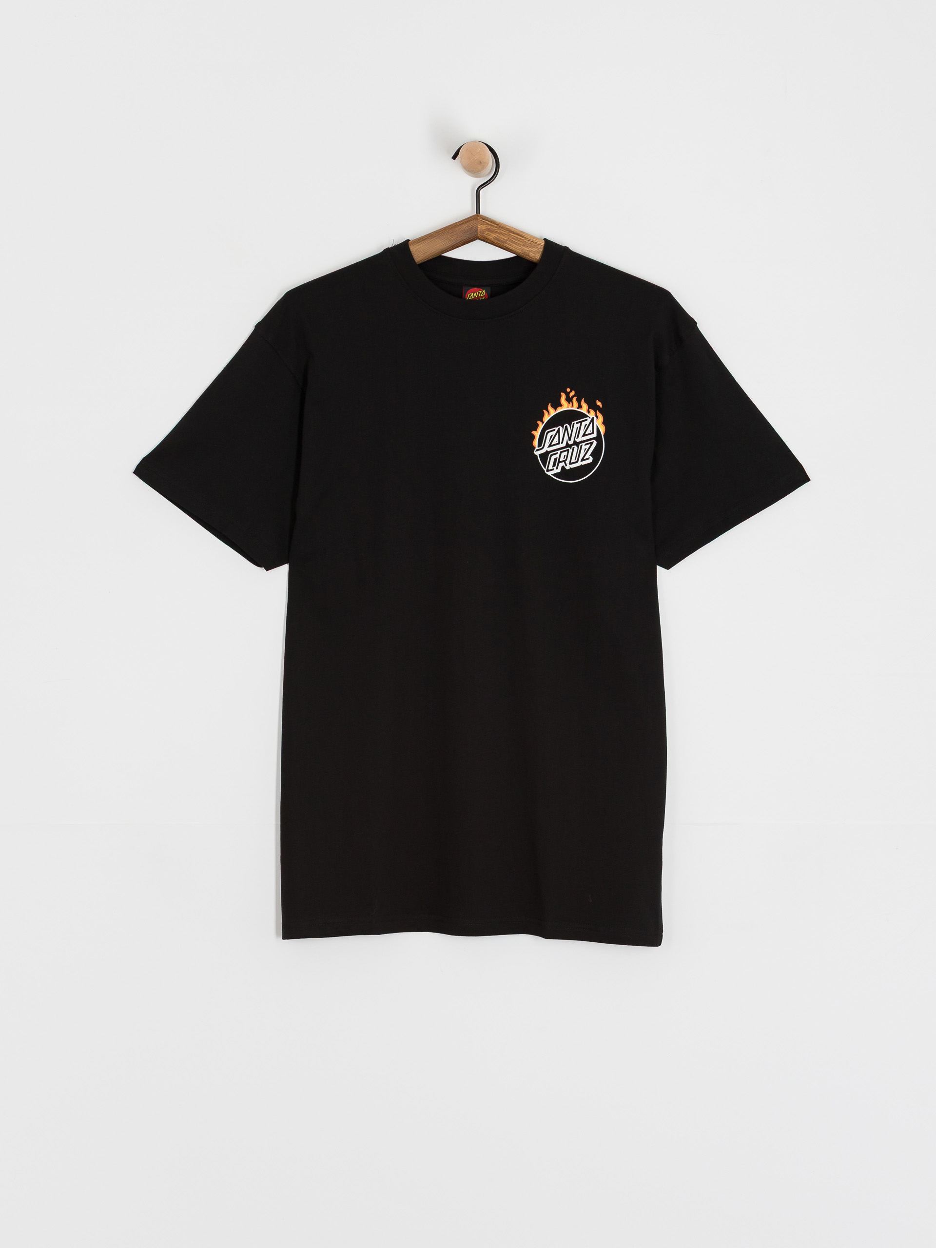 Santa Cruz Burnt Opus Ovrszd T-Shirt (black)
