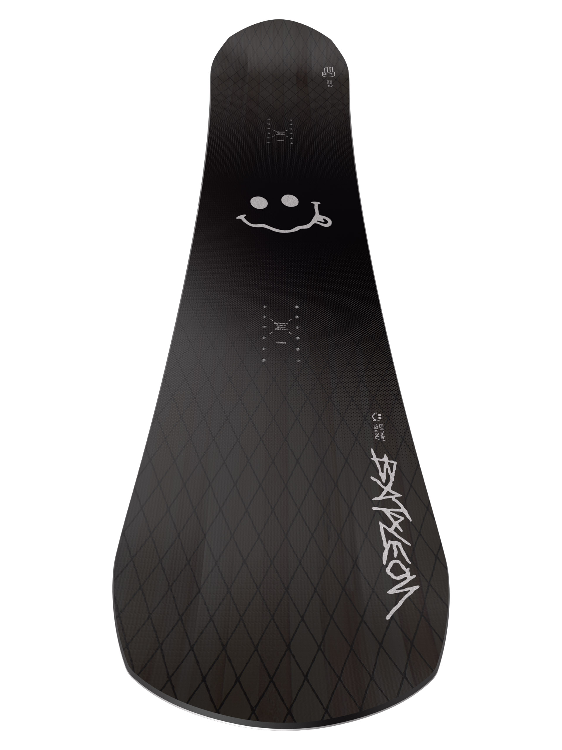 Bataleon Snowboard Evil Twin+ - black