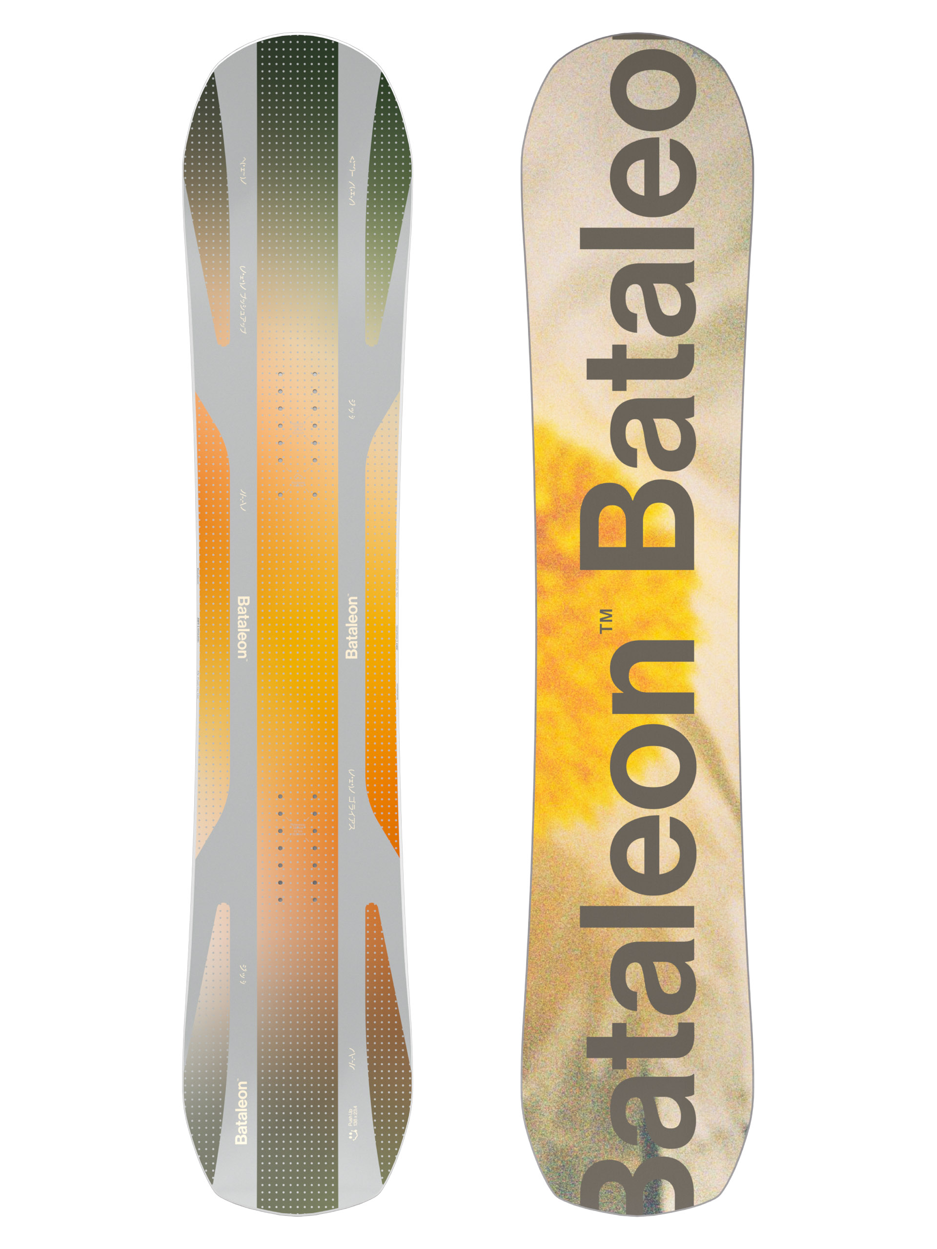 Bataleon Wallie Snowboard - orange (black/orange)