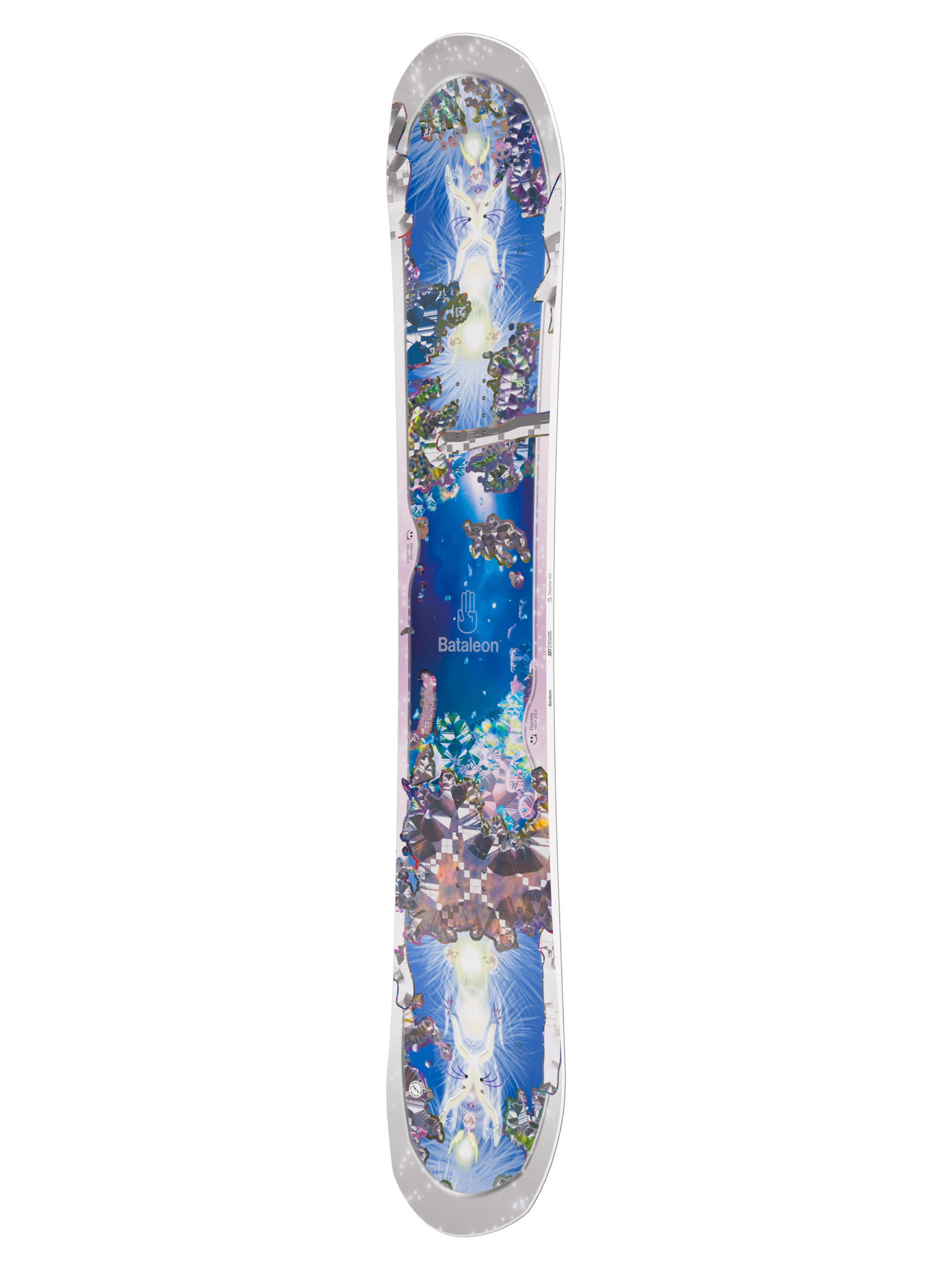 Bataleon Snowboard Distortia Wmn - white, blue, multicolor