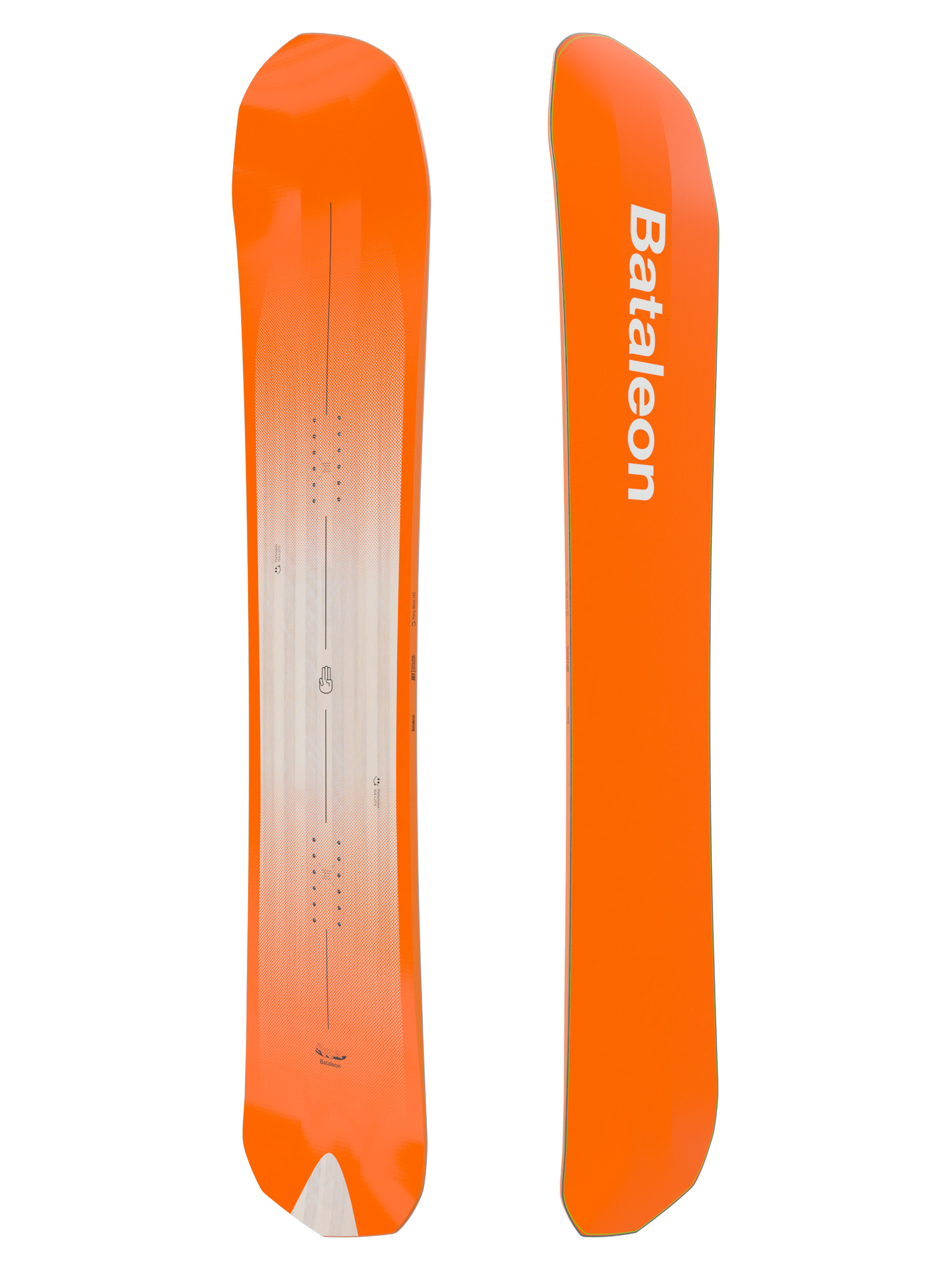 【極美品】bataleon partywave 148 Bataleon Snowboard Party Wave - orange
