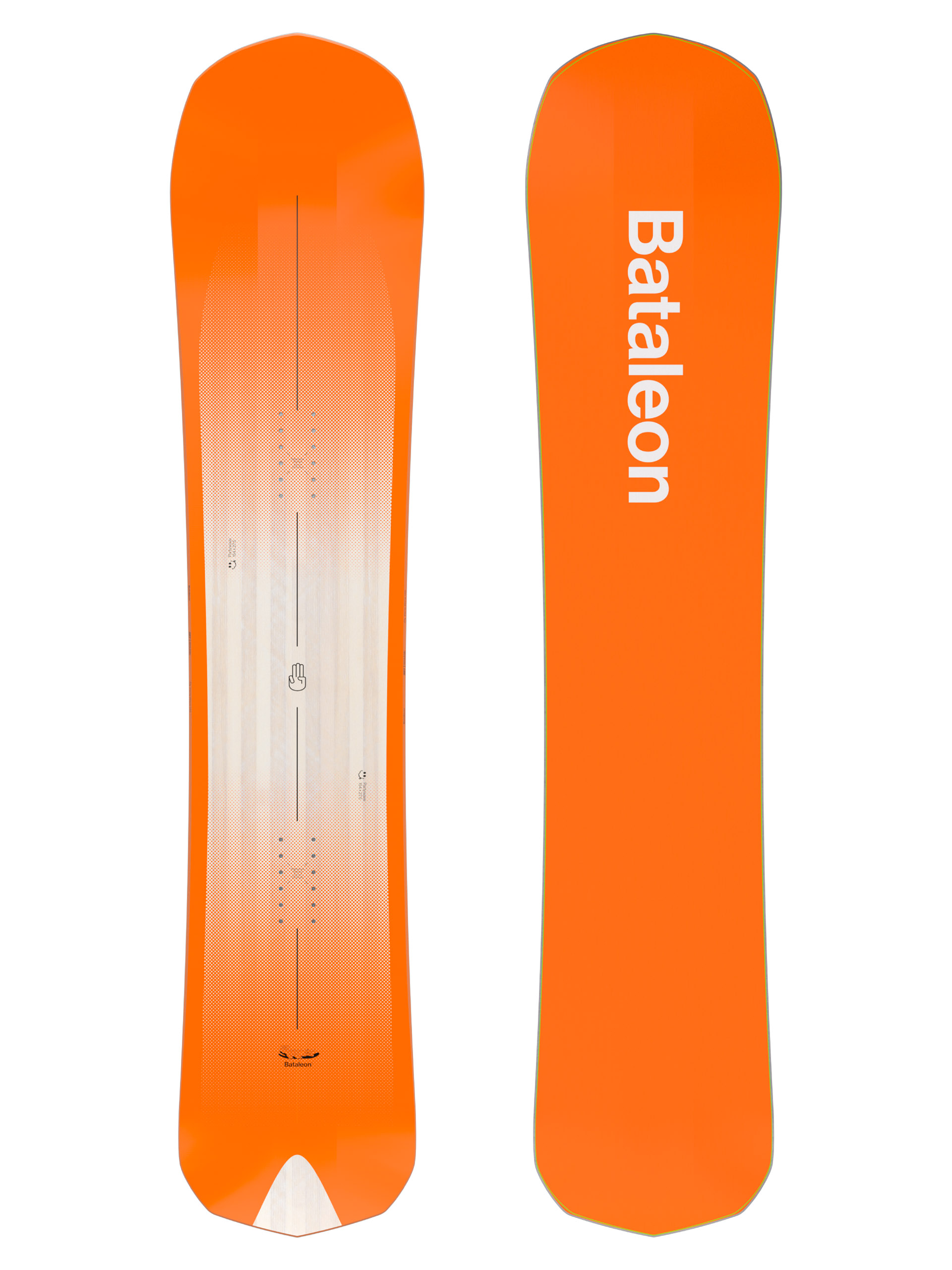 BATALEON スノーボード グローバルウォーマー　ユニオン　グラトリ Bataleon Global Warmer Snowboard - orange (orange/black)