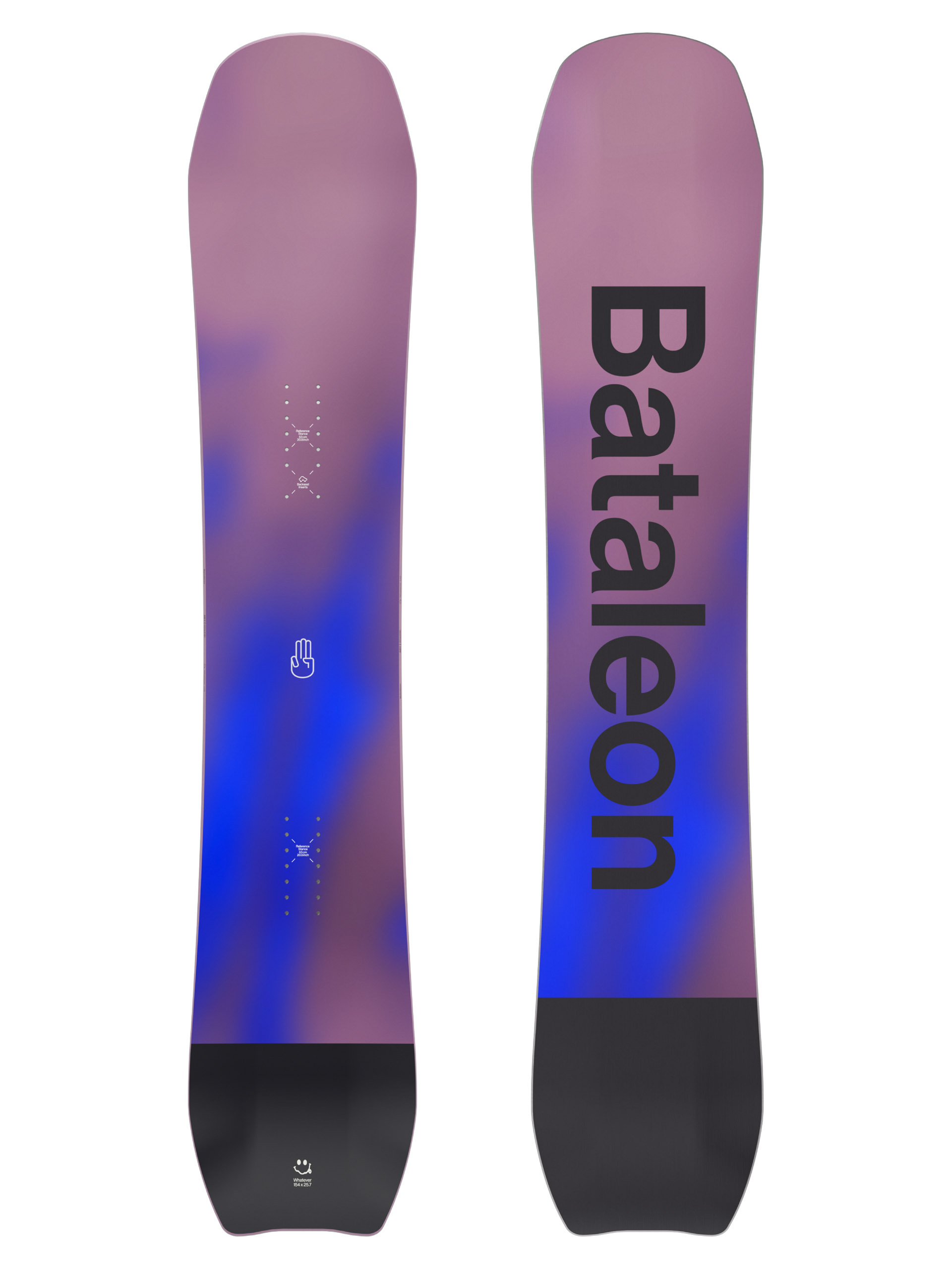 Bataleon Snowboard Whatever (purple/black)