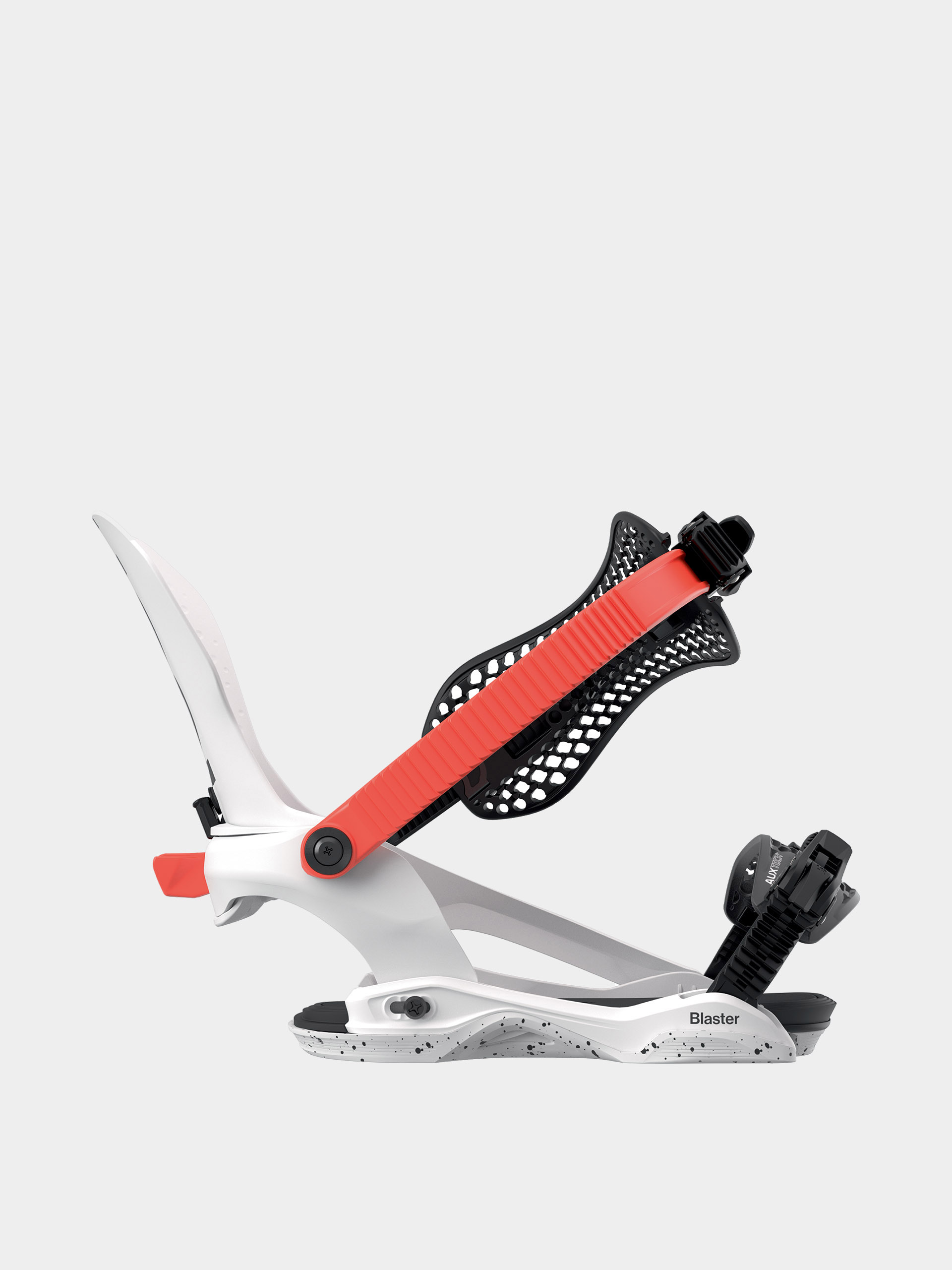 Mens Bataleon Snowboard bindings Blaster FASE AsymWrap (white)