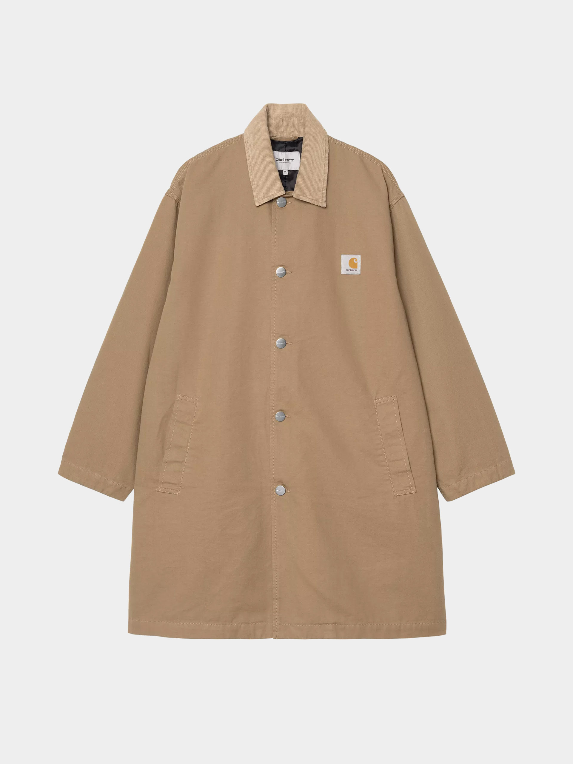 Carhartt WIP Mantel Webster Coat (leather/leather/rinsed)