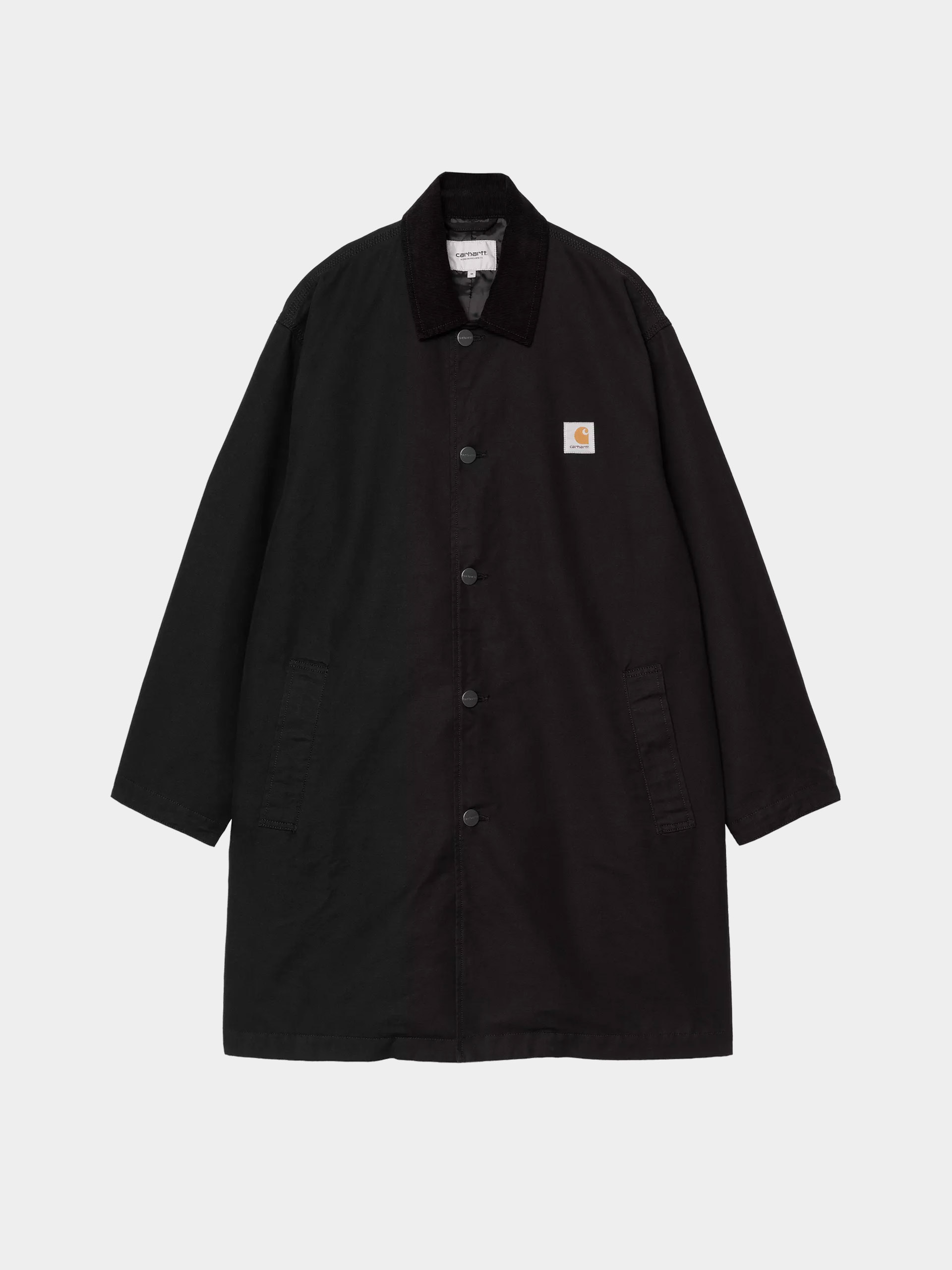 Carhartt WIP Coat Webster Coat (black/black/rinsed)