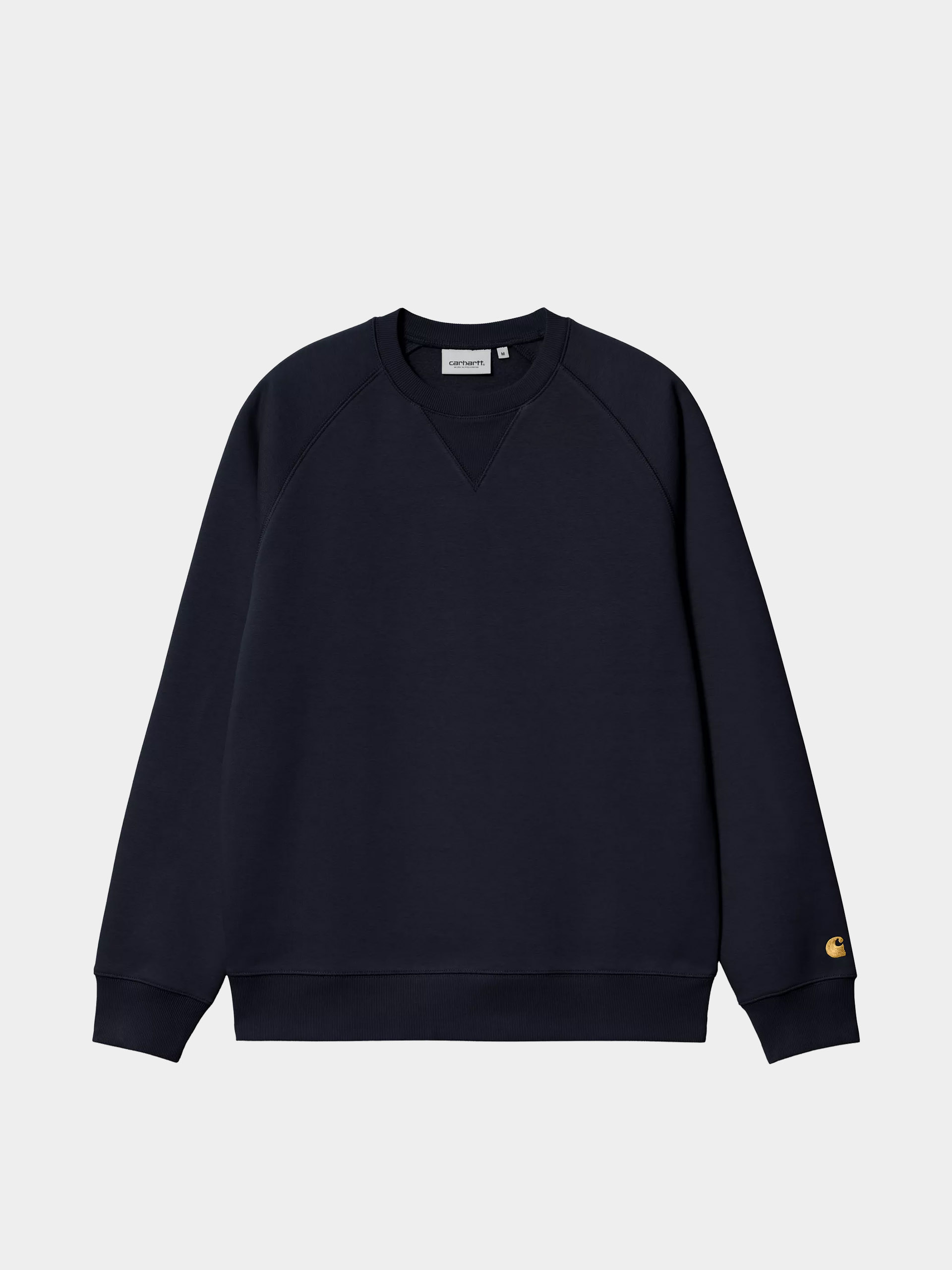 Carhartt WIP Sweatshirt Chase - navy blue (dark navy/gold)