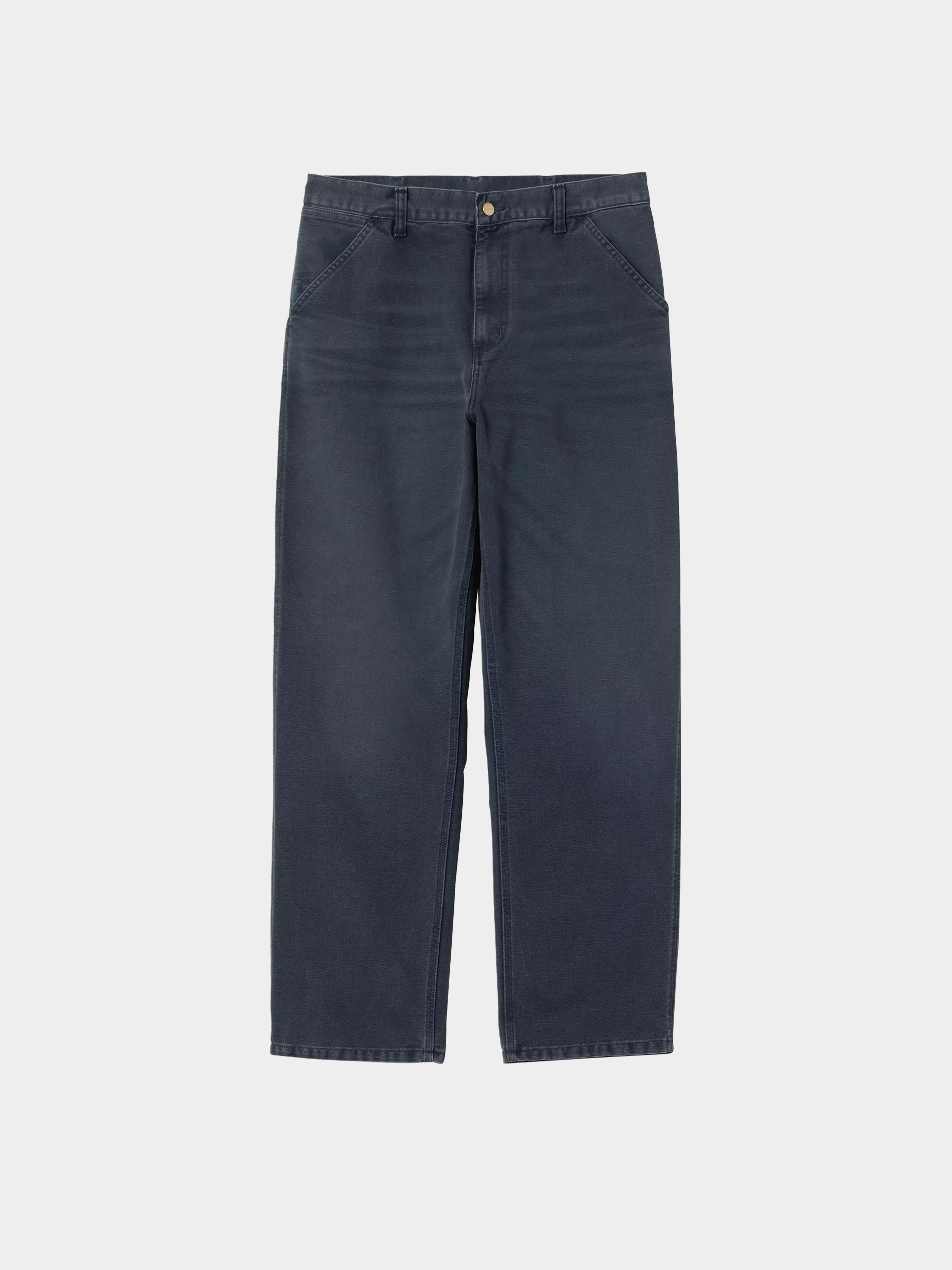 Carhartt WIP Hose Simple (dark navy/stone canvas)