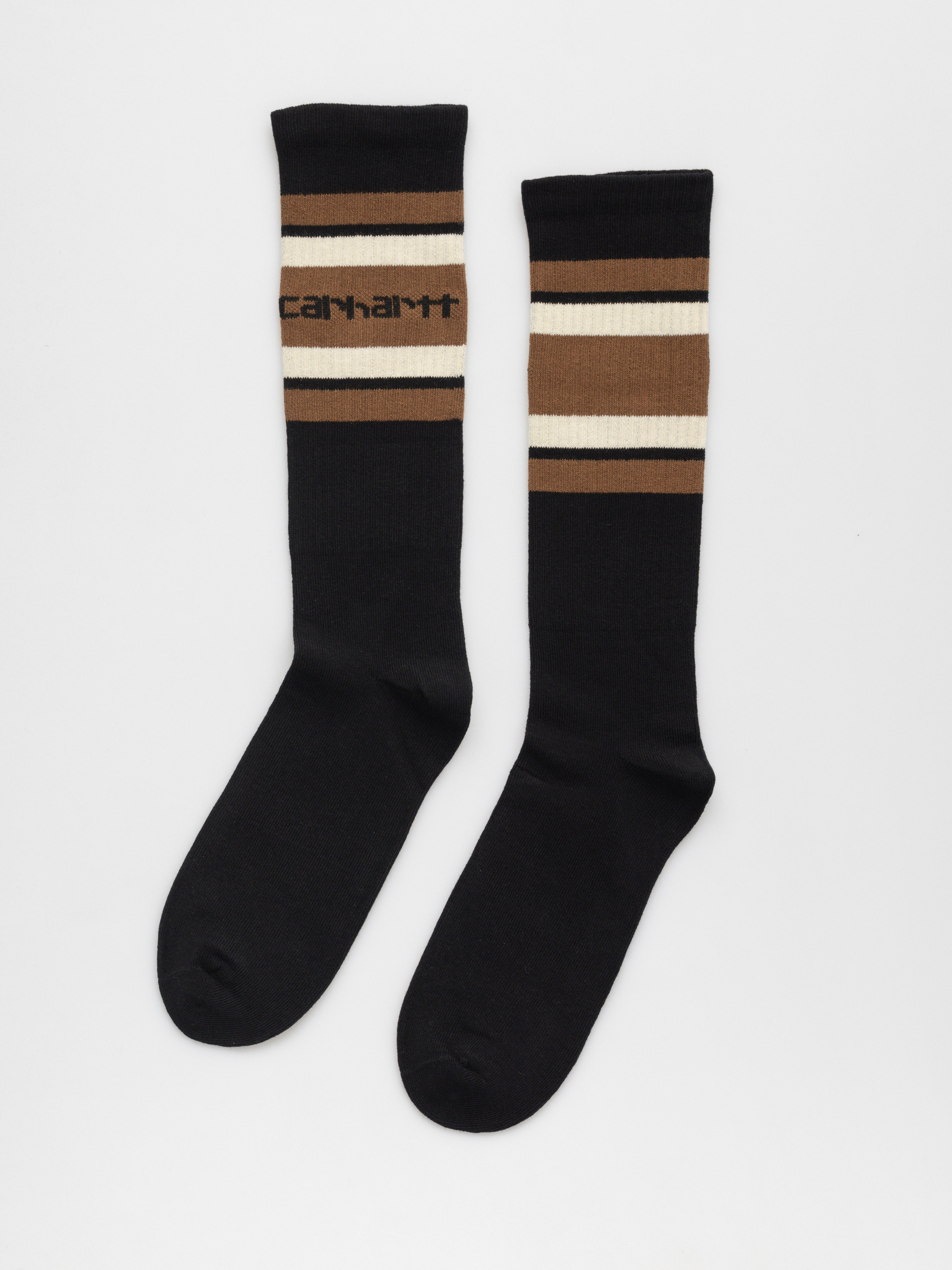 Carhartt WIP Connors Socken (black/hamilton brown/salt)
