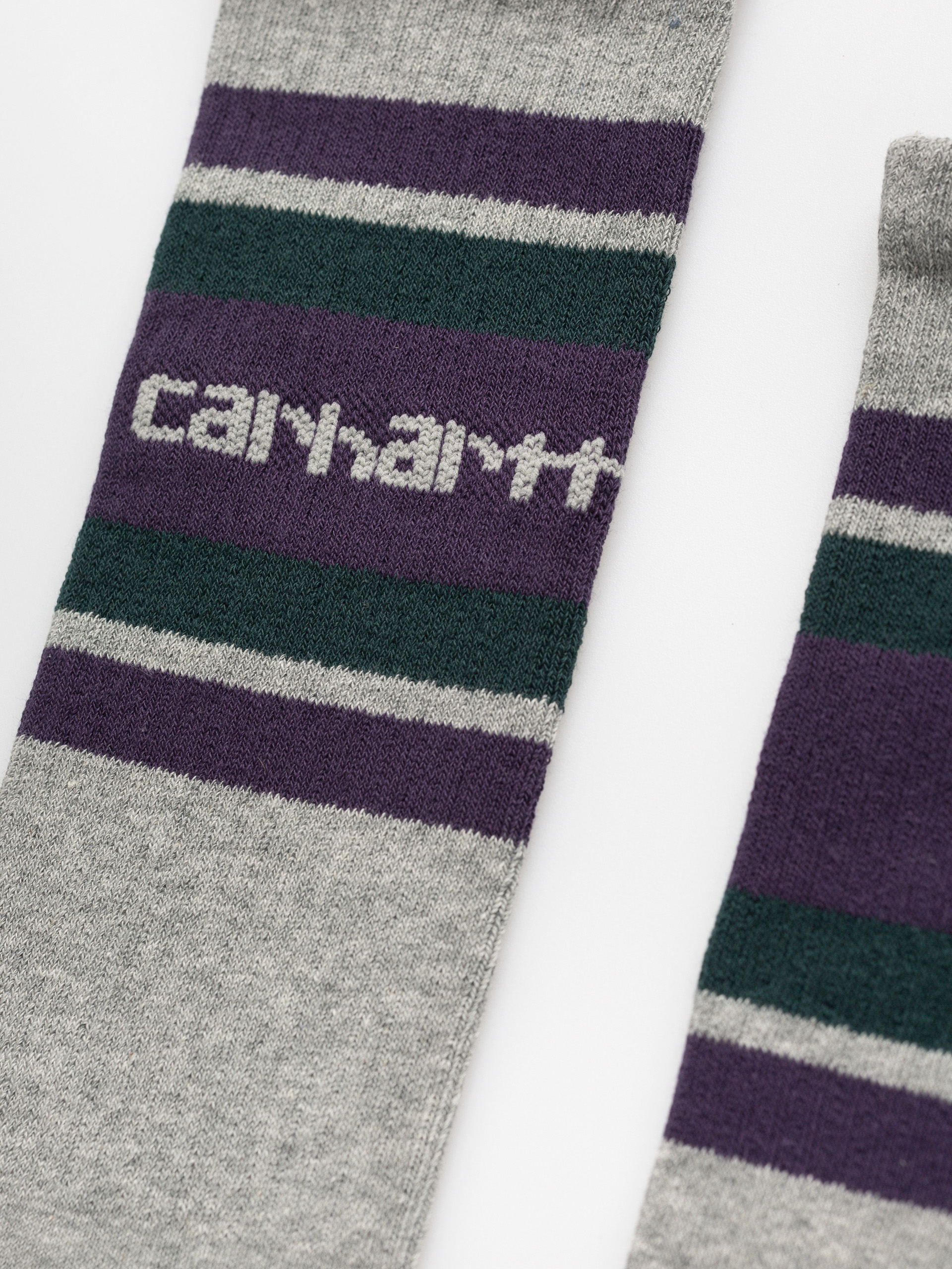 Carhartt WIP Connors Socks (grey heather/lakers/dark fir)