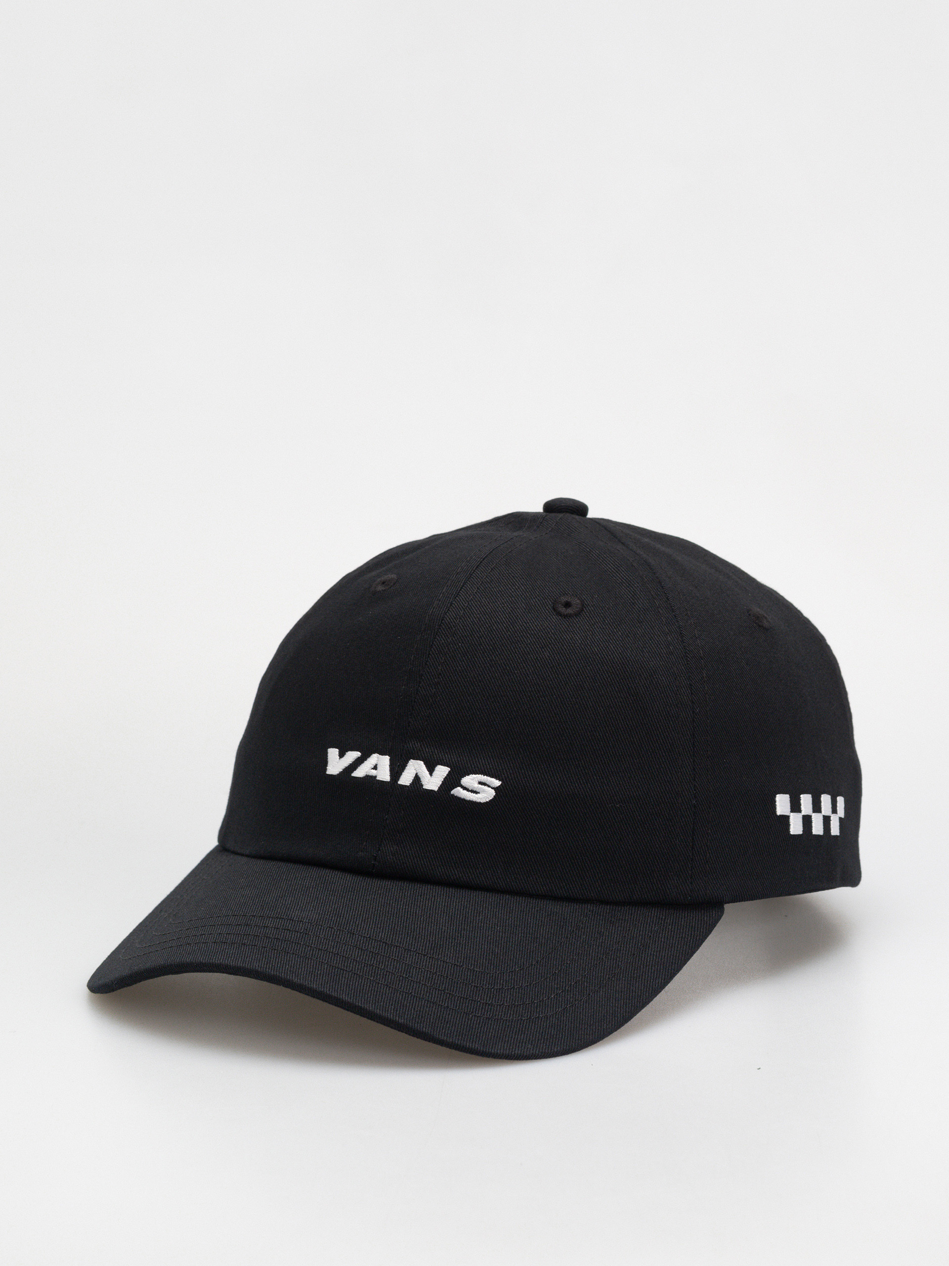 Vans Check Side Curved Bill Jockey Cap (black)