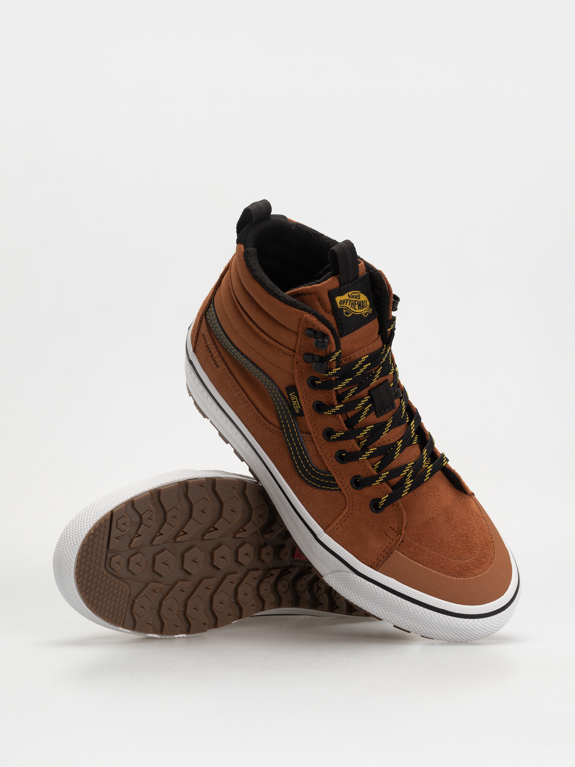 Vans Mte Sk8 Hi Waterproof Insulated Shoes (glazed ginger)