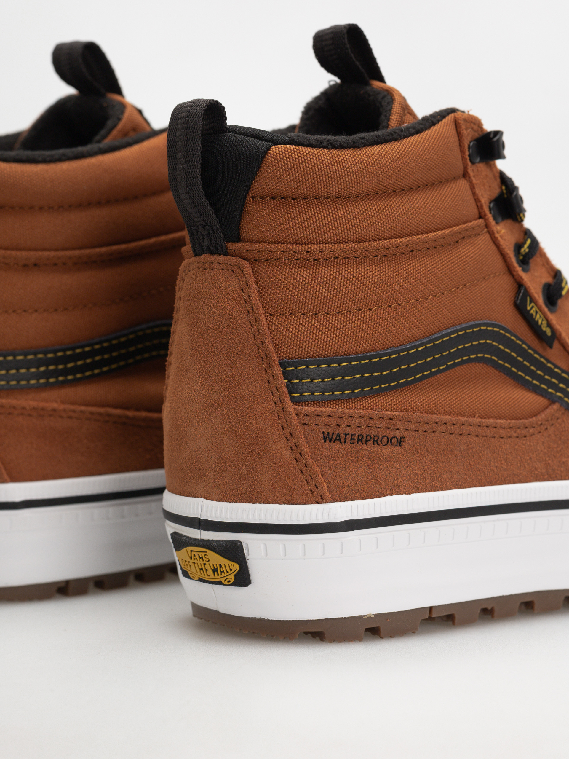 Vans Mte Sk8 Hi Waterproof Insulated Shoes (glazed ginger)