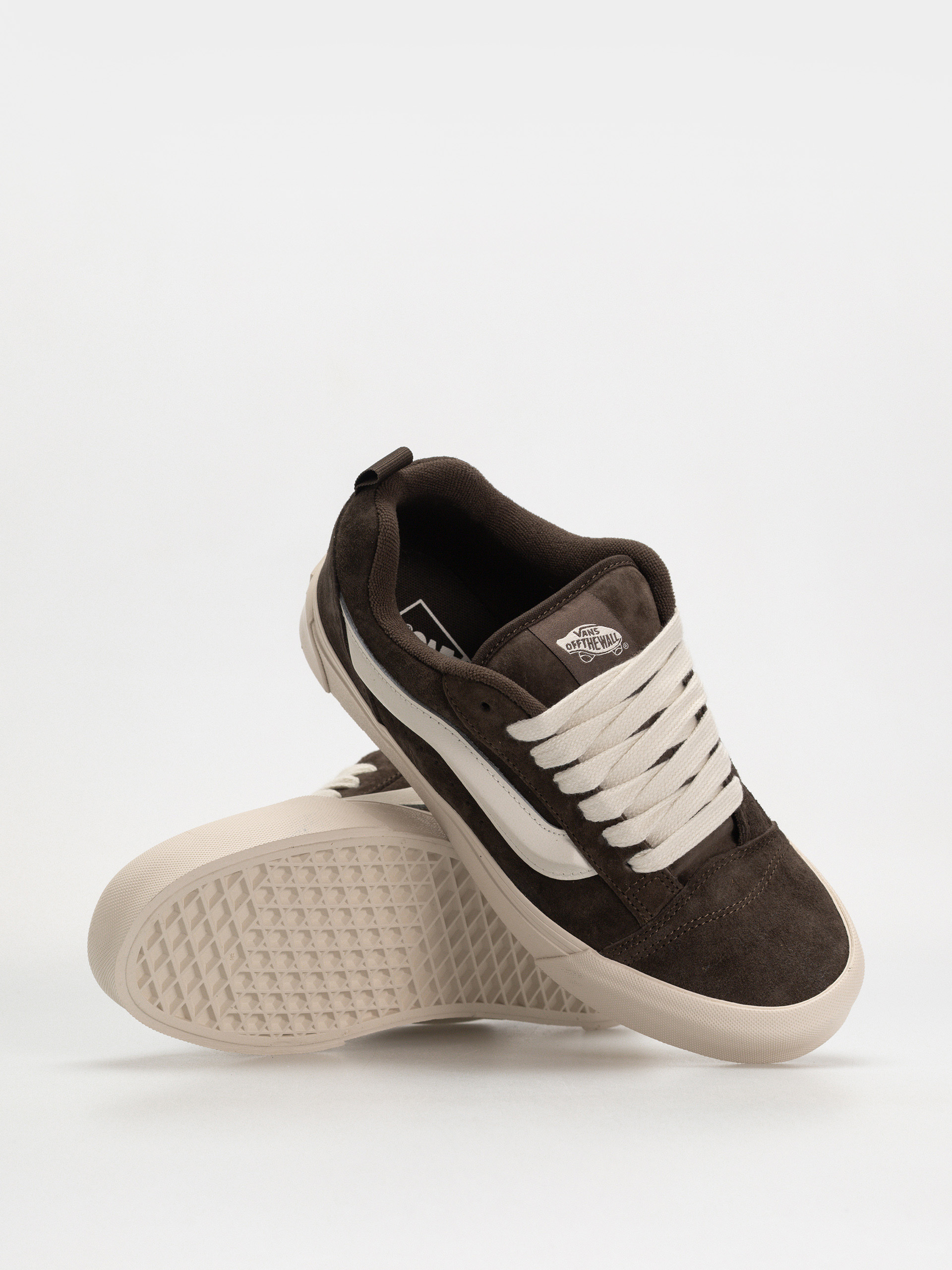 Vans Knu Skool Schuhe (pig suede coal brown)
