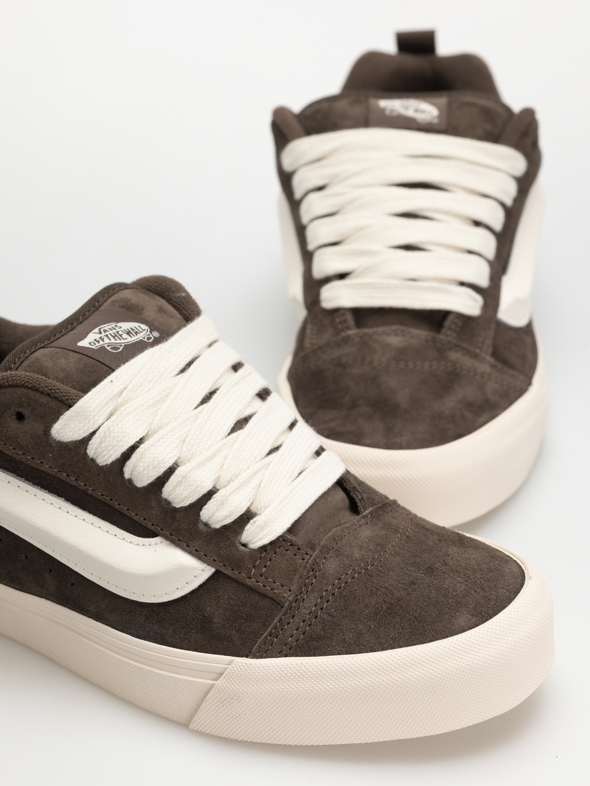 Vans Knu Skool Schuhe (pig suede coal brown)