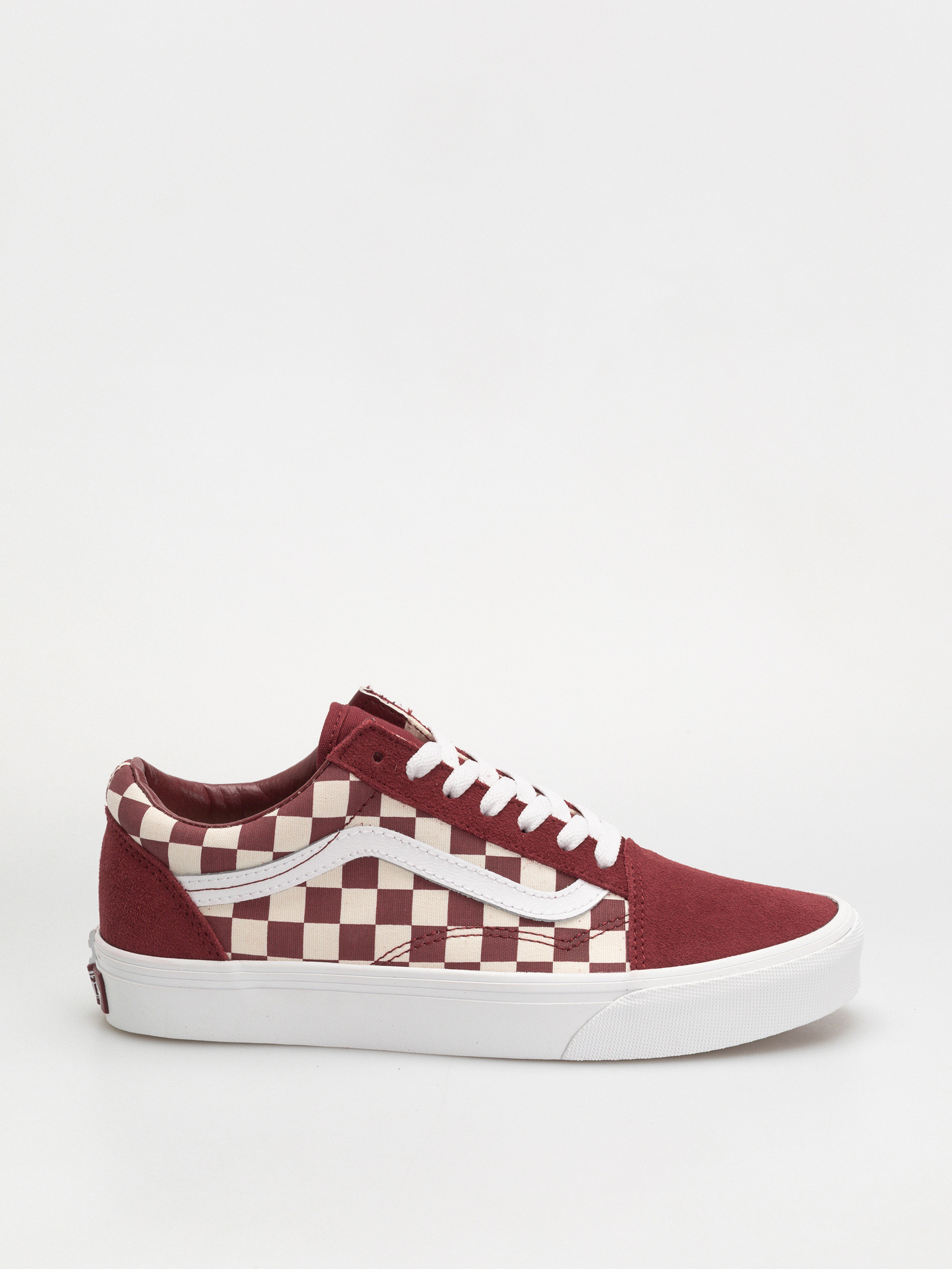 Vans Old Skool Shoes (checkerboard red/white)
