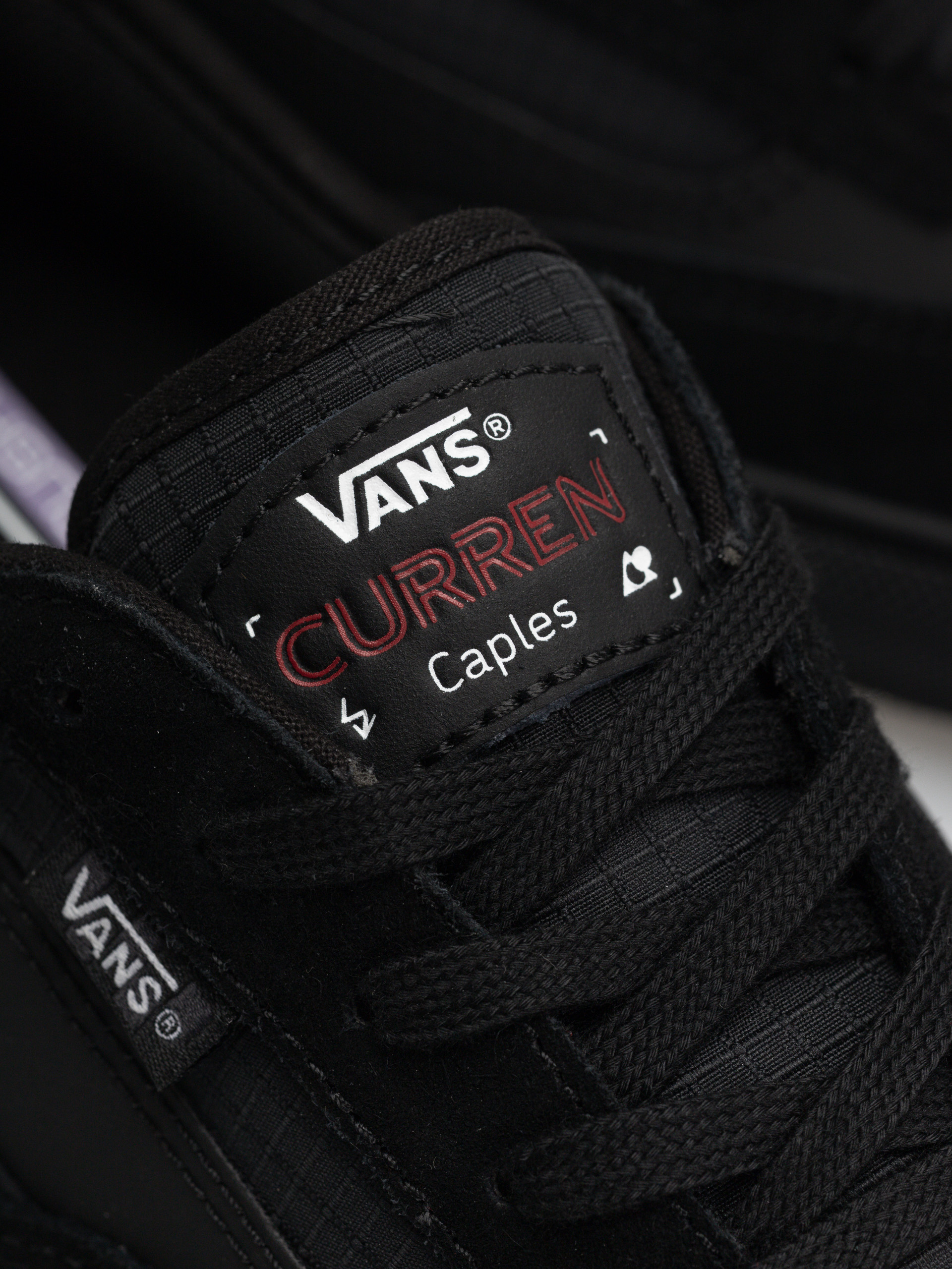 Vans Skate Curren Caples Schuhe (black/black)