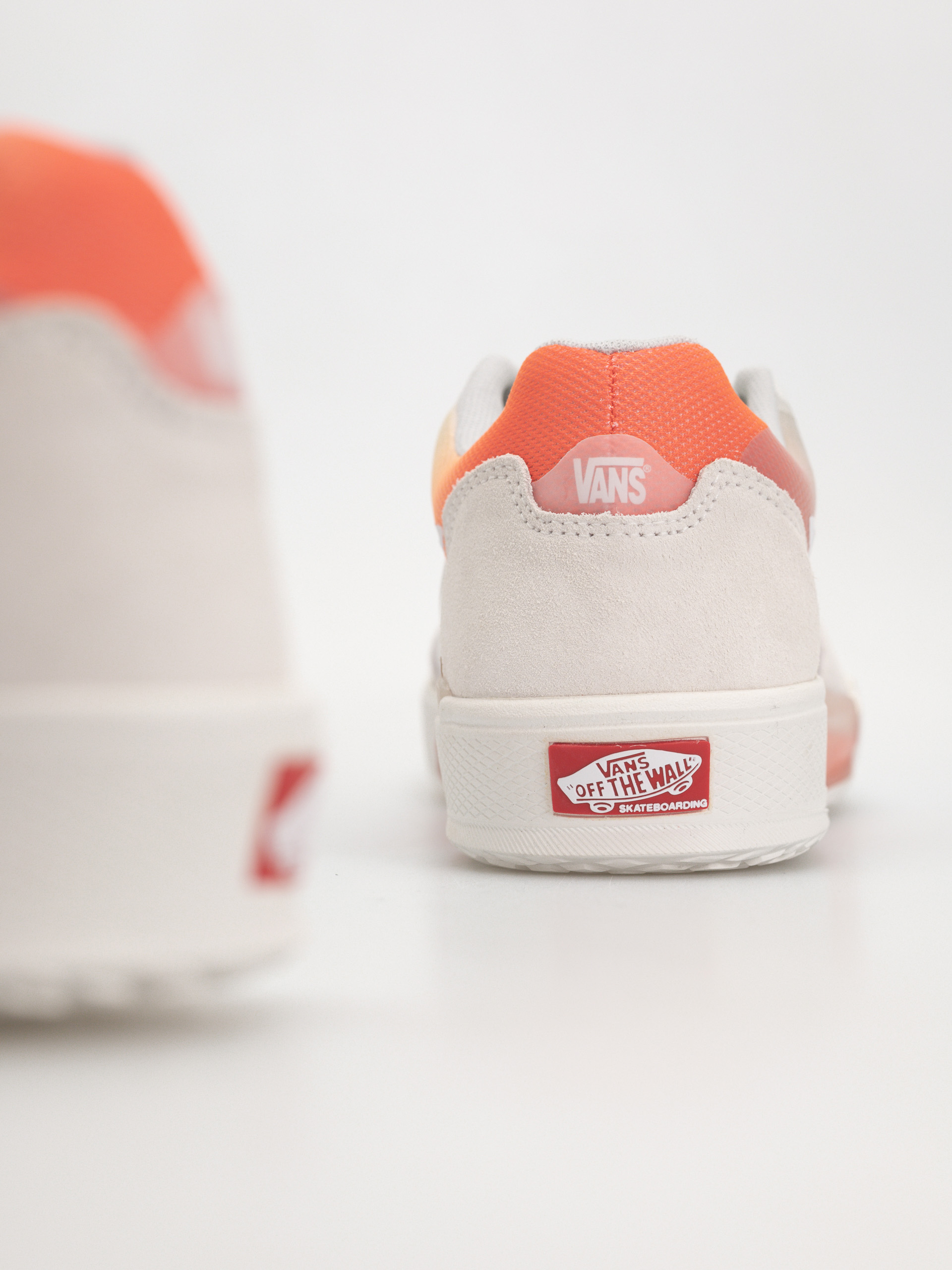 Vans Skate Ave 2.0 Schuhe (fade white/orange)