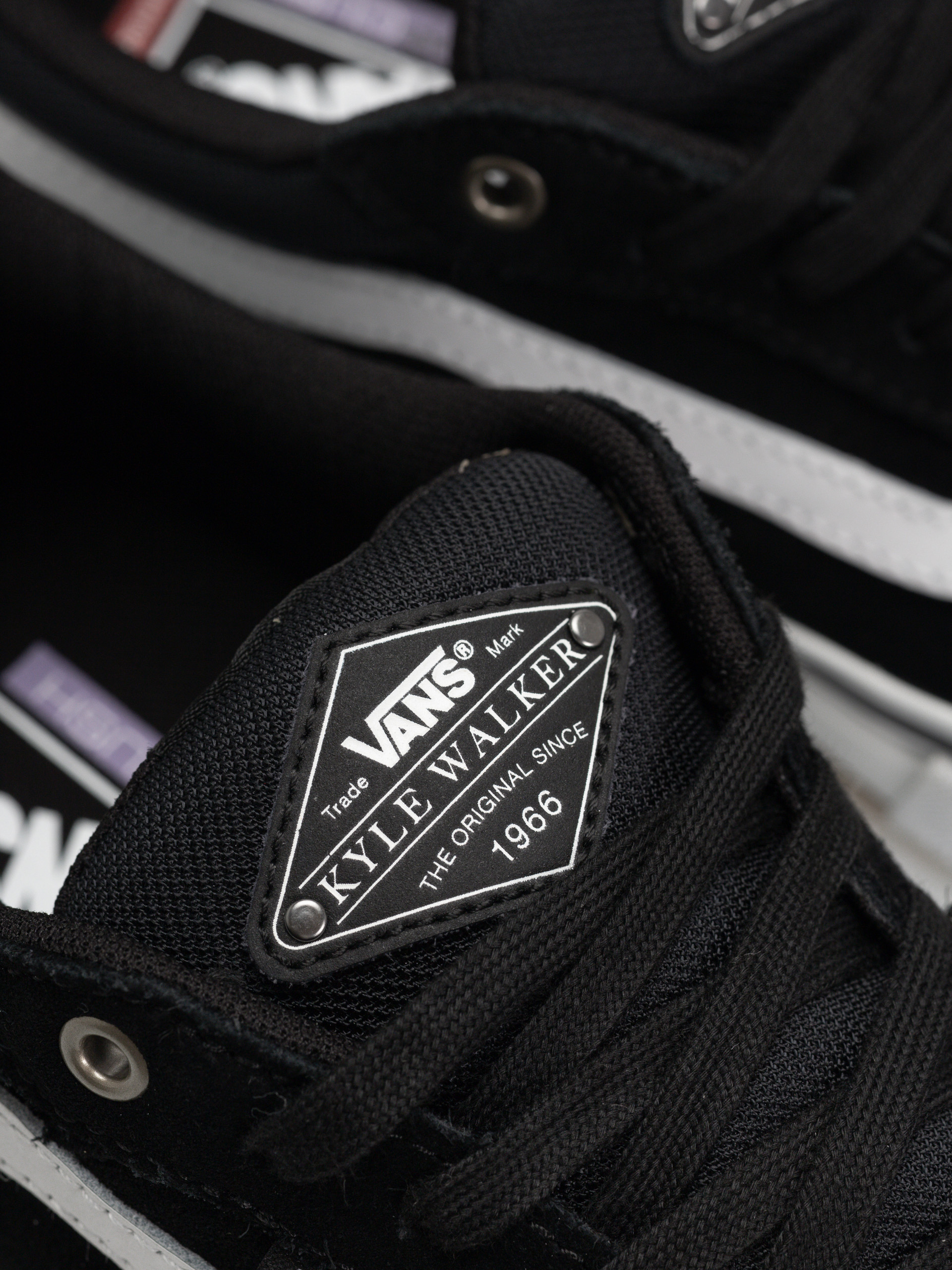 Vans Skate Kyle Walker Wafflecup Shoes (black/white)
