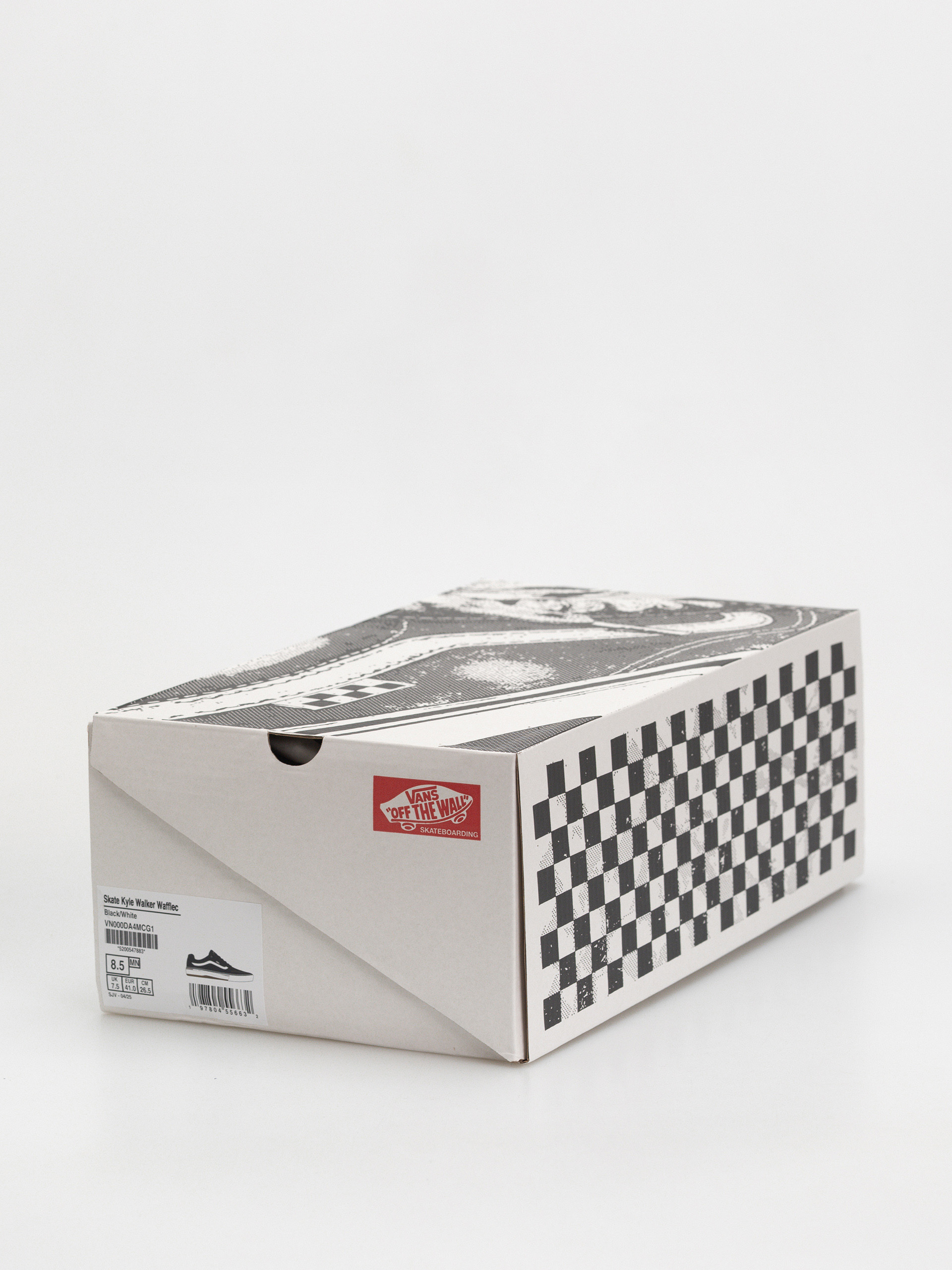 Vans Skate Kyle Walker Wafflecup Schuhe (black/white)