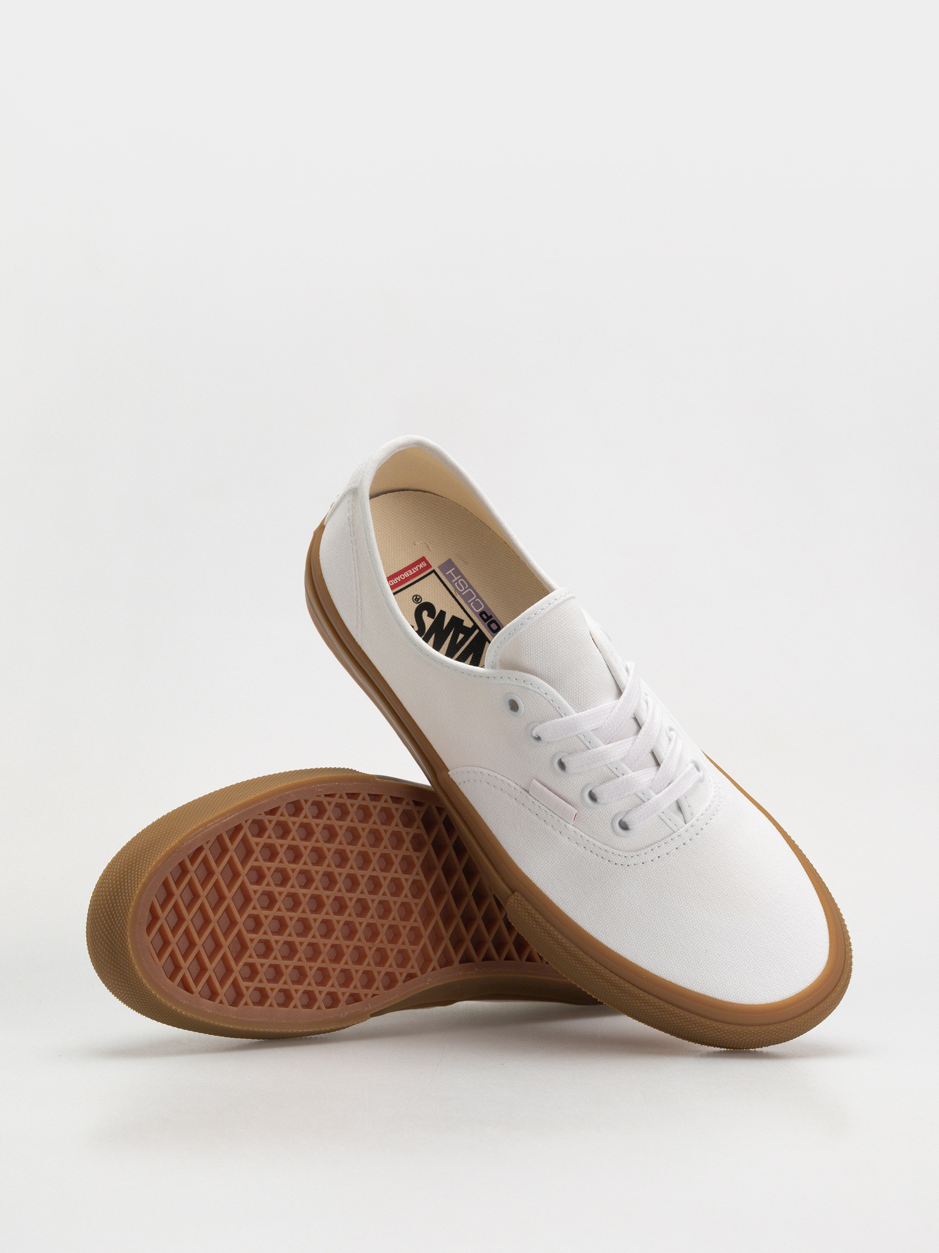 Vans Skate Authentic Schuhe (white/gum)