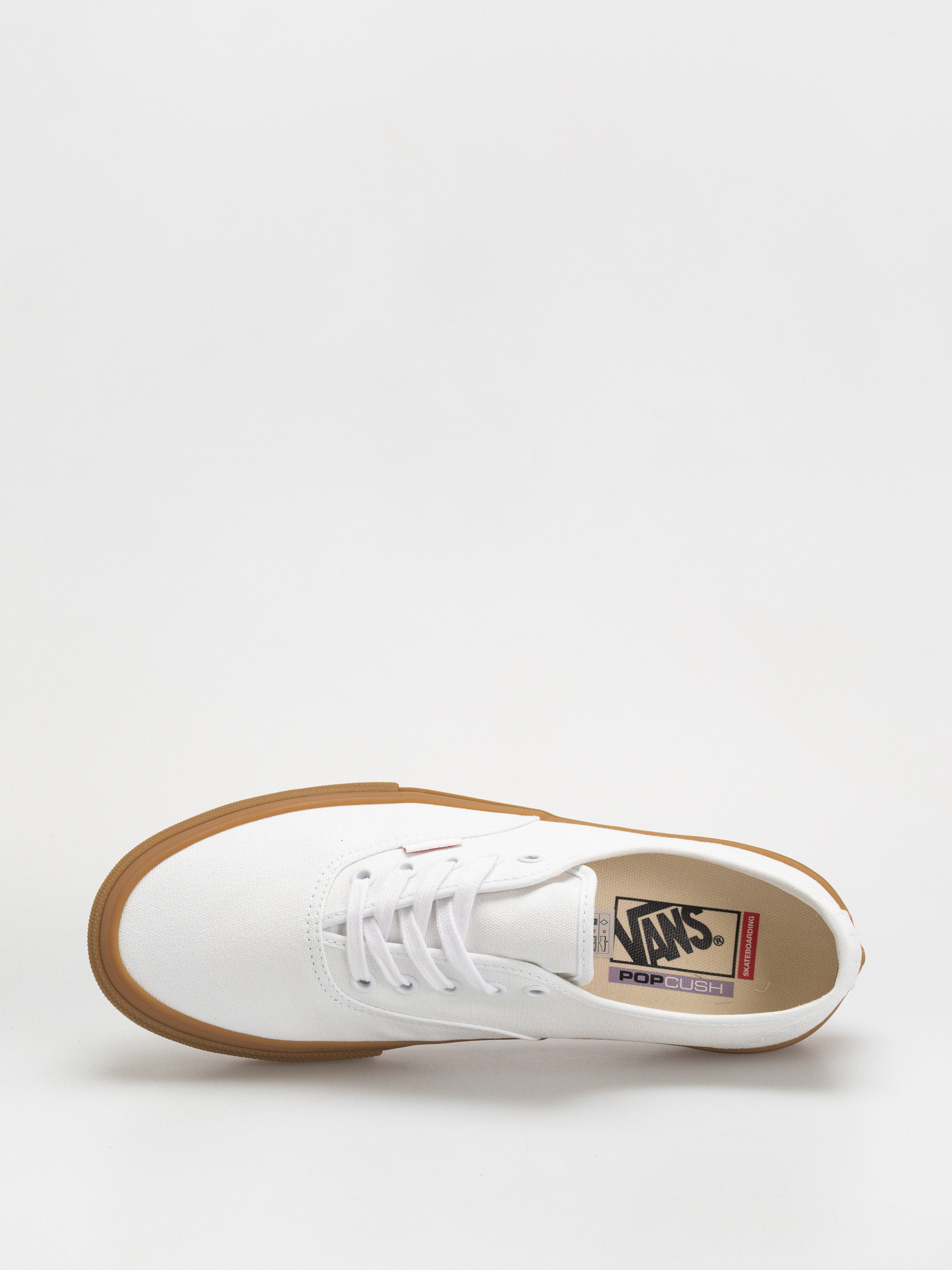Vans Skate Authentic Shoes (white/gum)