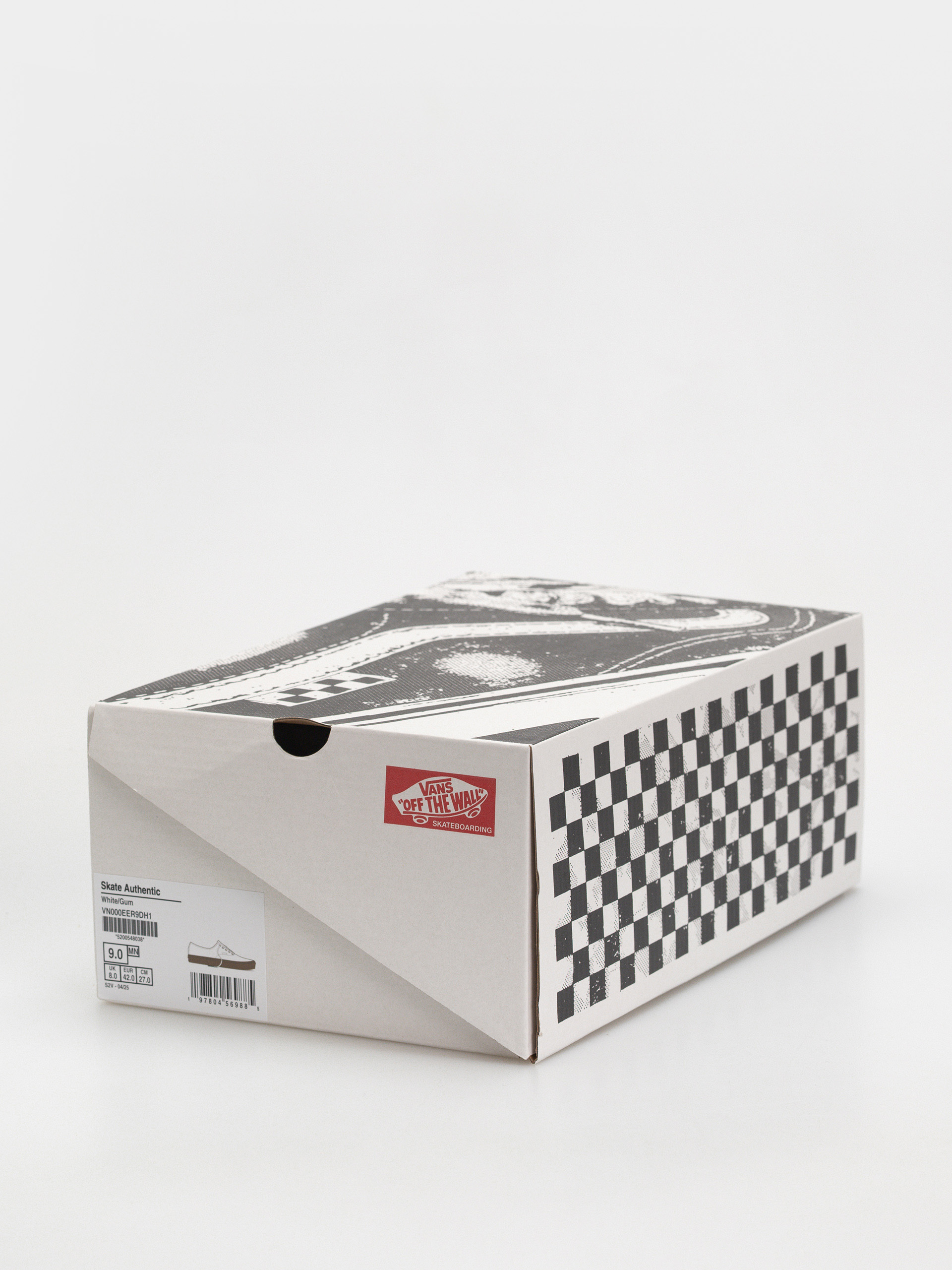 Vans Skate Authentic Shoes (white/gum)