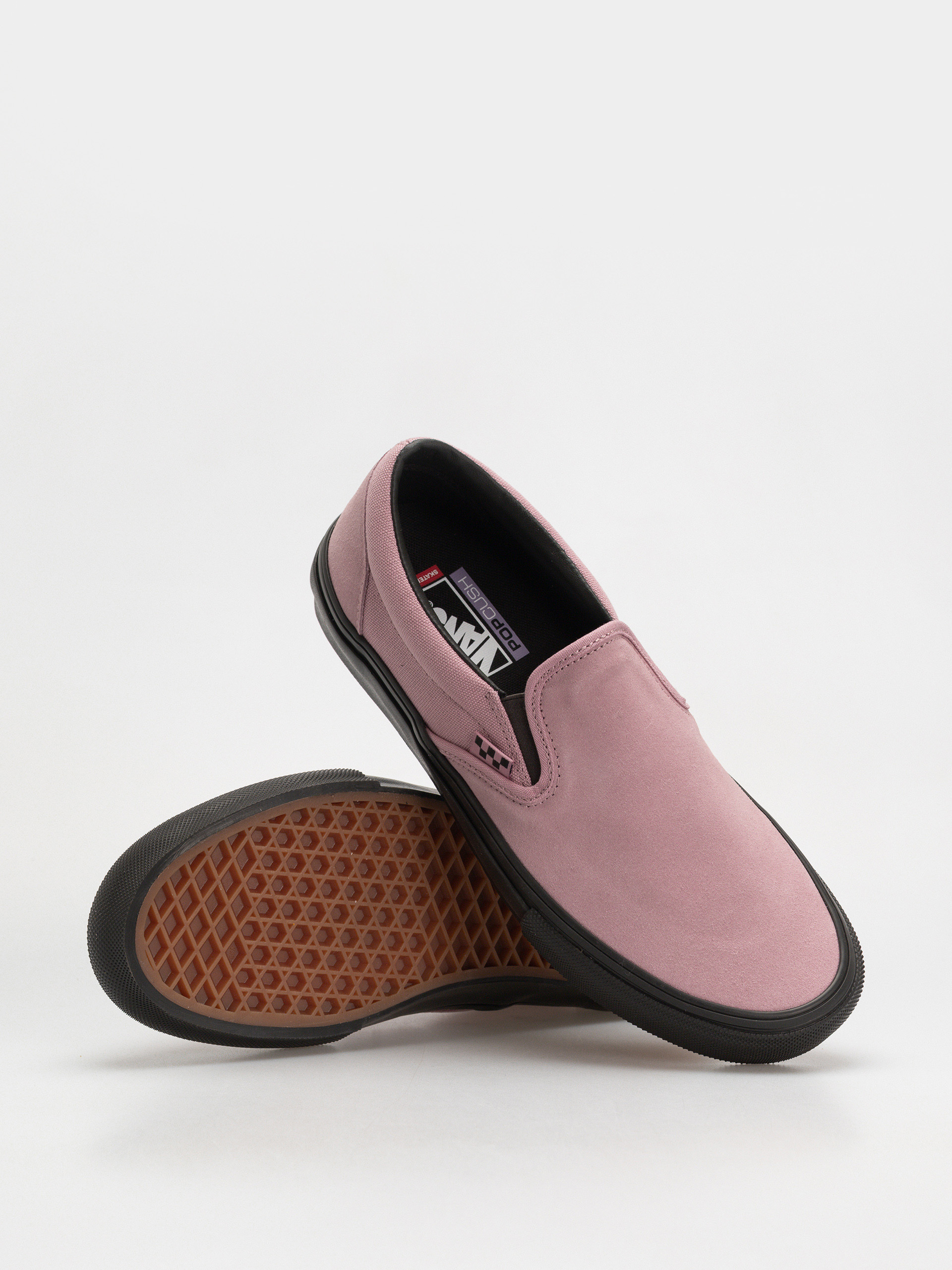 Vans Skate Slip On Schuhe (pink/black)