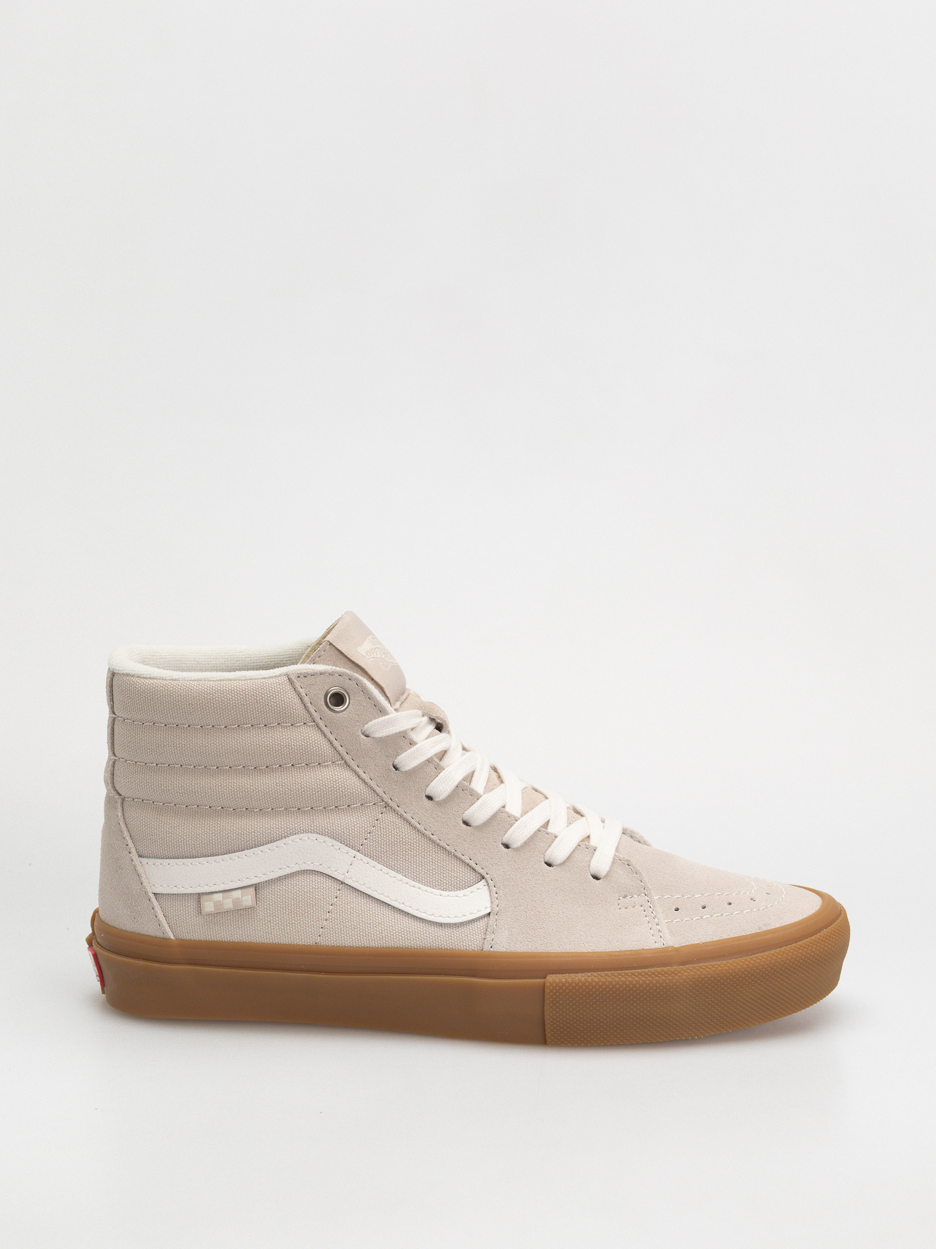 Vans Skate Sk8 Hi Schuhe (light gray/gum)