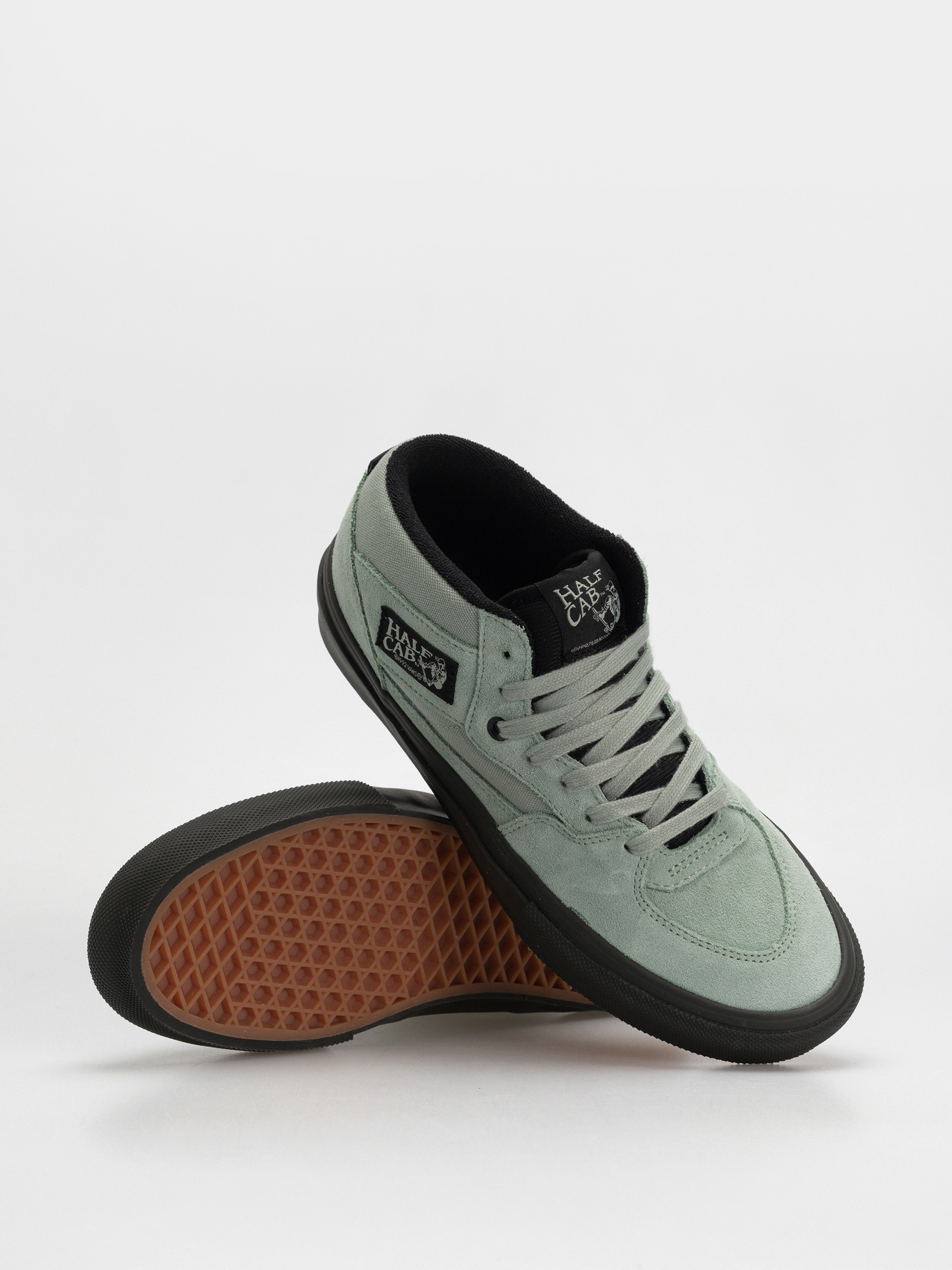 Vans Skate Half Cab Shoes (gray olive)