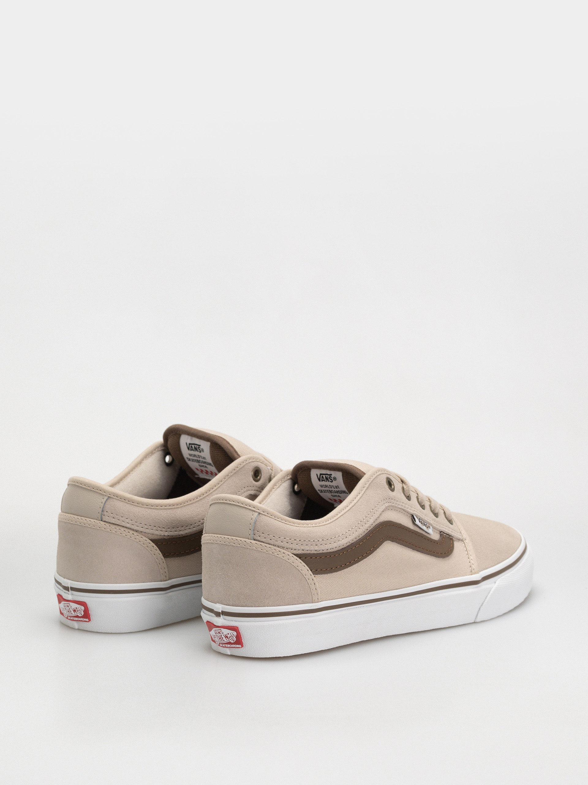 Vans Skate Chukka Low Sidestripe Shoes (espresso/khaki)