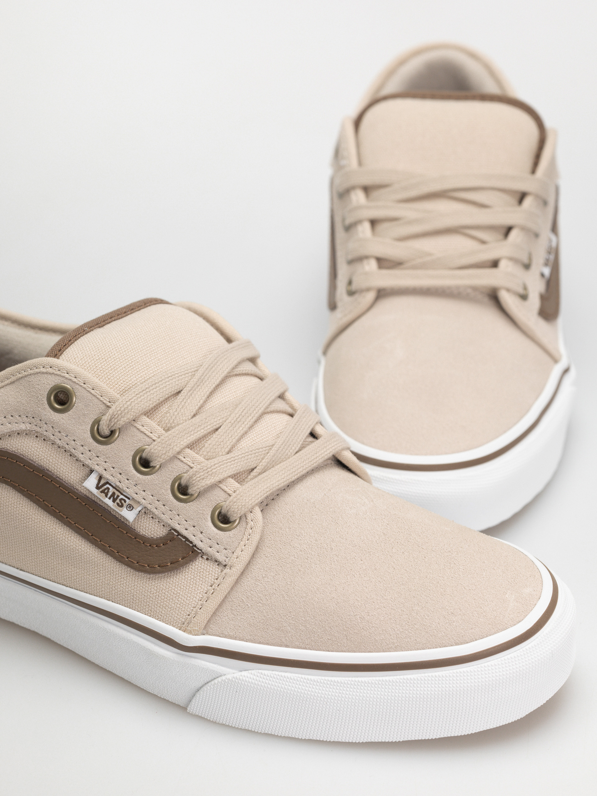 Vans Skate Chukka Low Sidestripe Shoes (espresso/khaki)