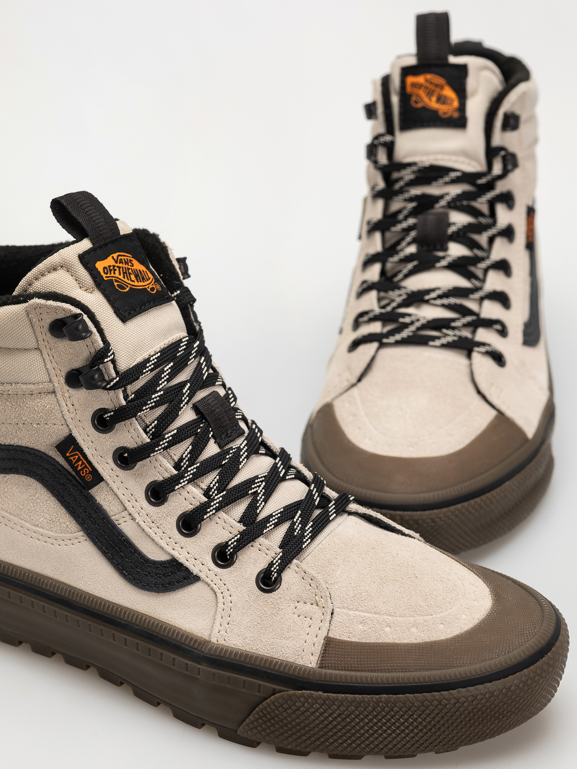 Vans Mte Sk8 Hi Waterproof Insulated Shoes (oatmeal/black)