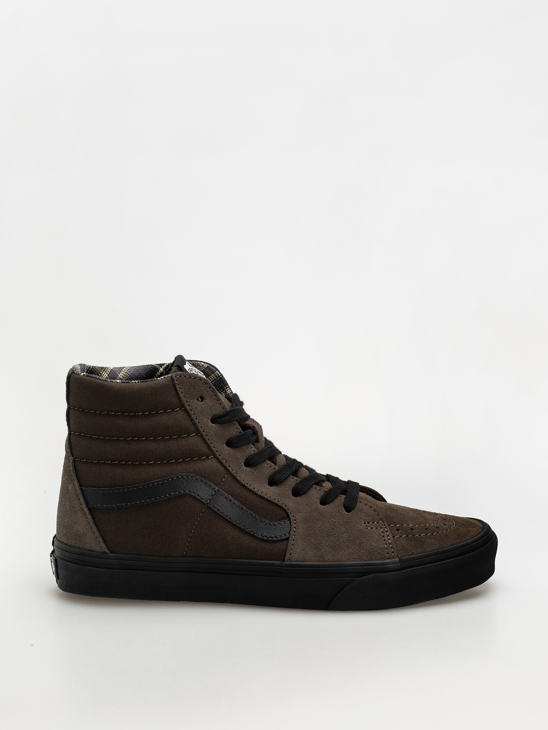 Vans Sk8 Hi Shoes (thrift store brown/multi)