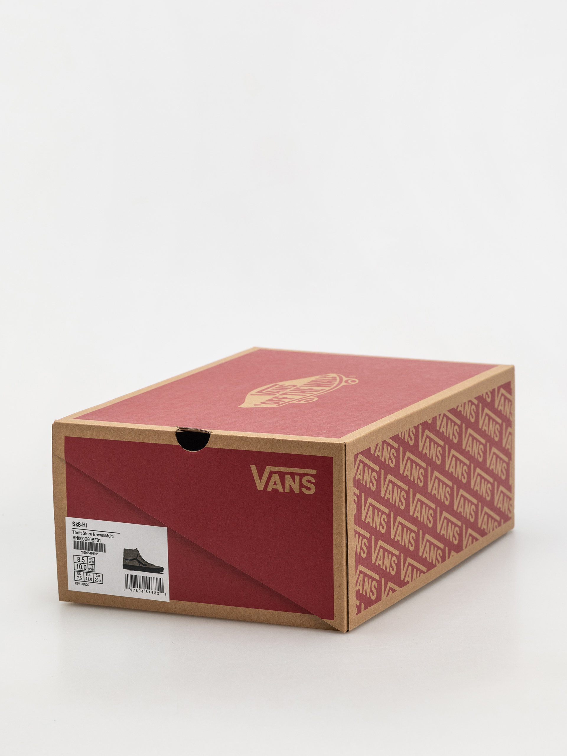 Vans Sk8 Hi Schuhe (thrift store brown/multi)