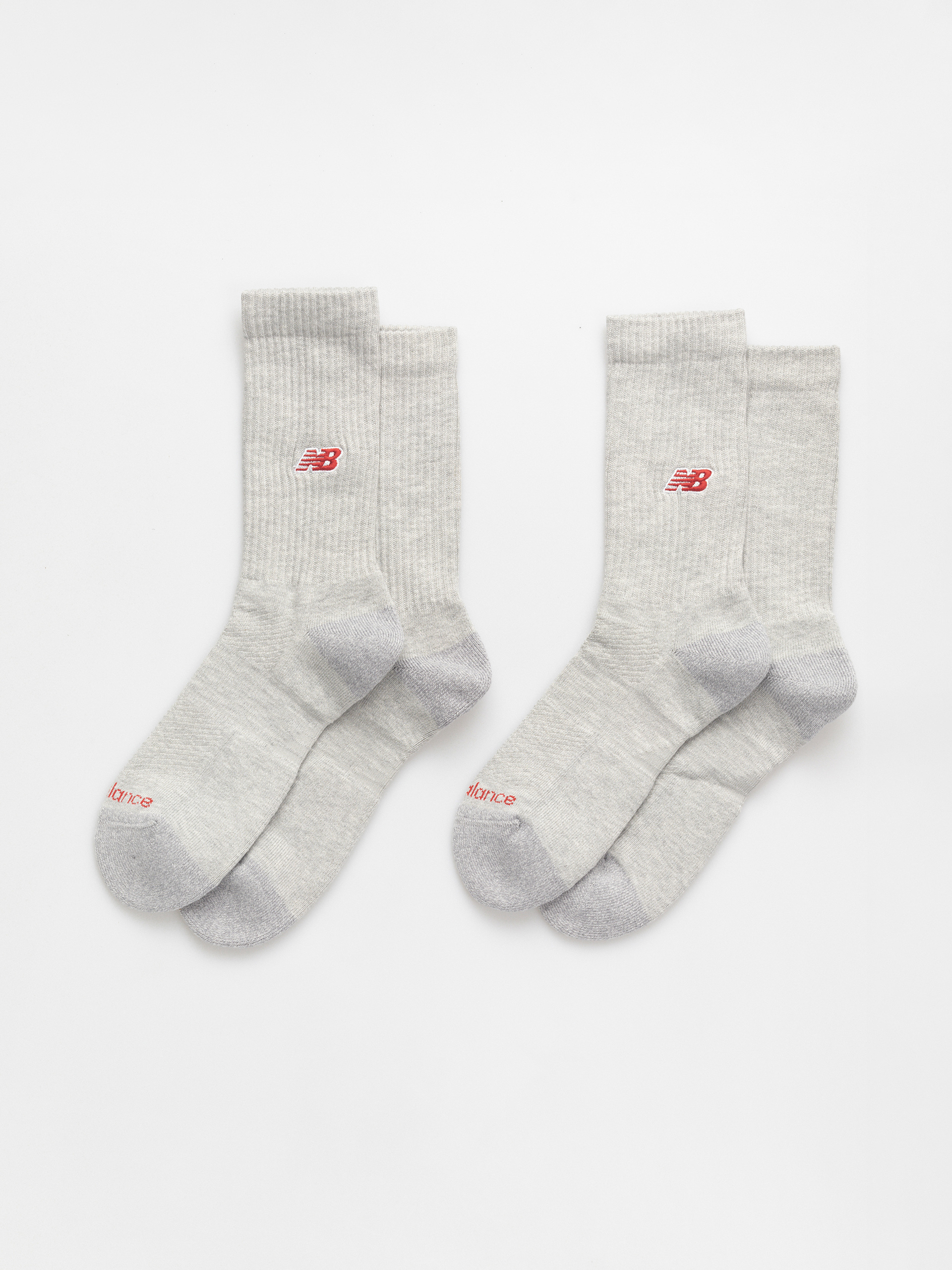 New Balance Active Premium Crew 2Pc Socks (grey)