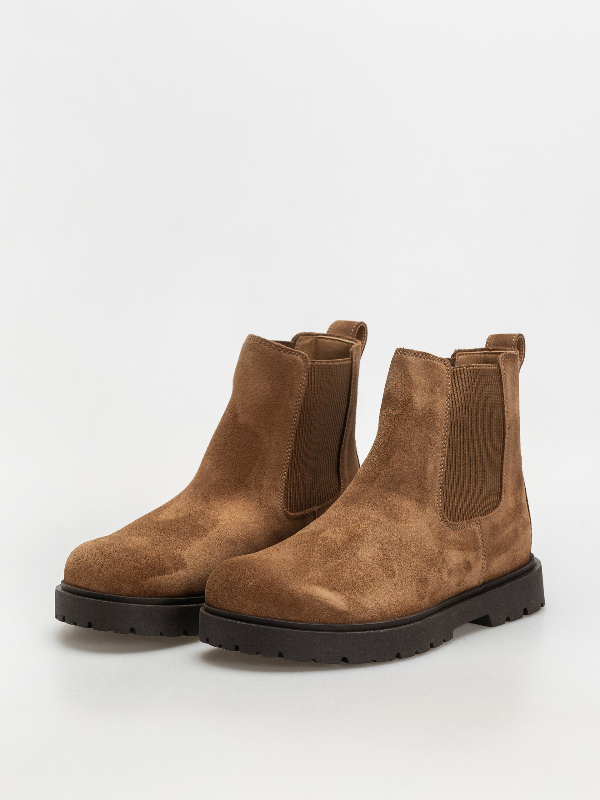 Birkenstock Highwood Slip On Suede Leather Regular Schuhe (dark tea)