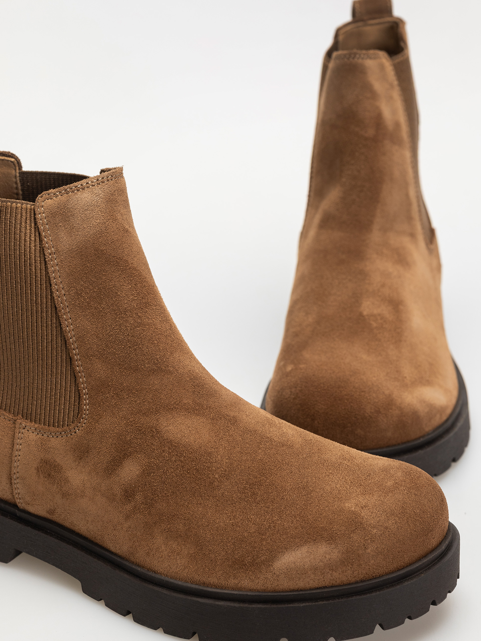 Birkenstock Highwood Slip On Suede Leather Regular Schuhe (dark tea)