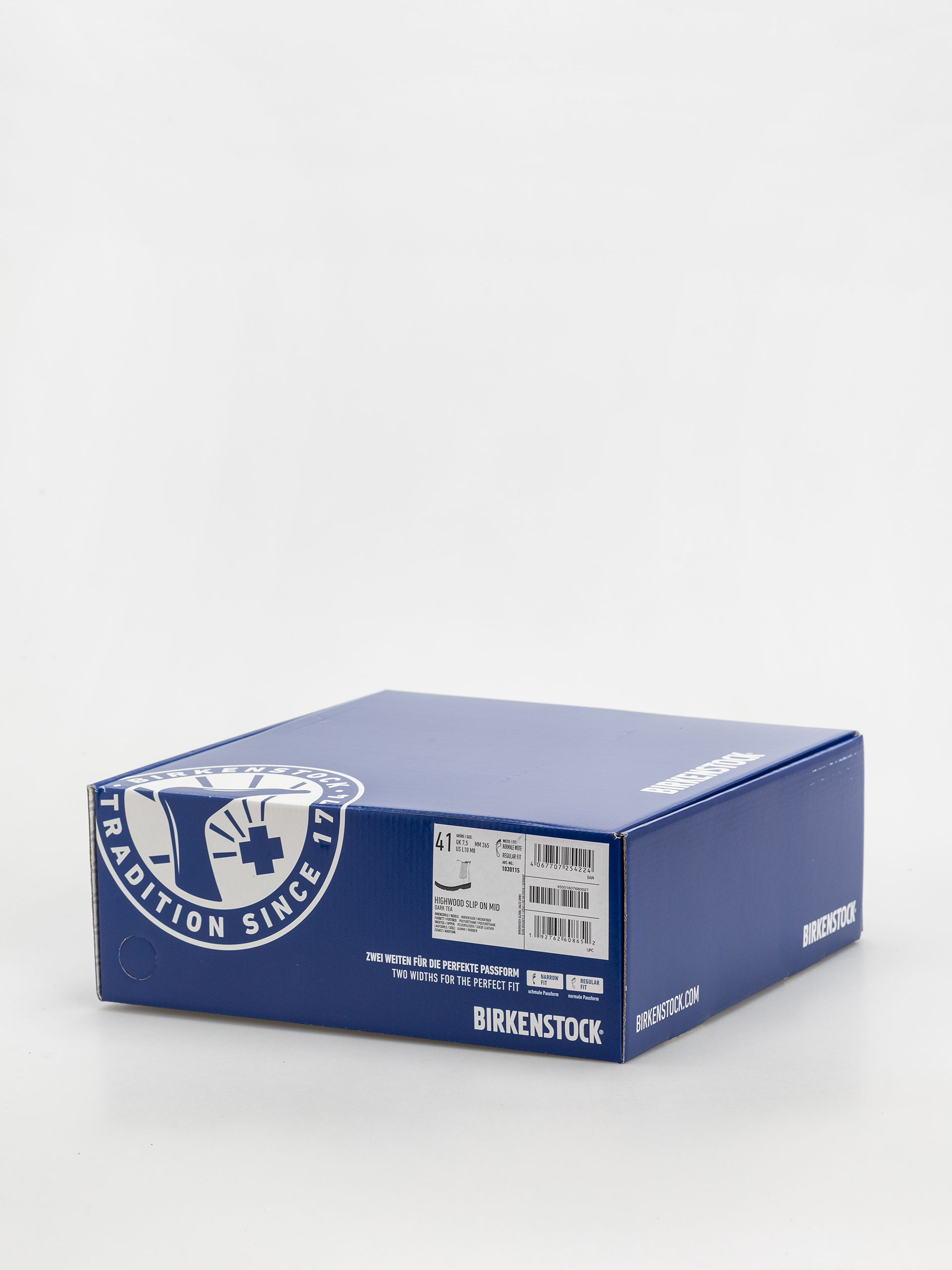 Birkenstock Highwood Slip On Suede Leather Regular Schuhe (dark tea)