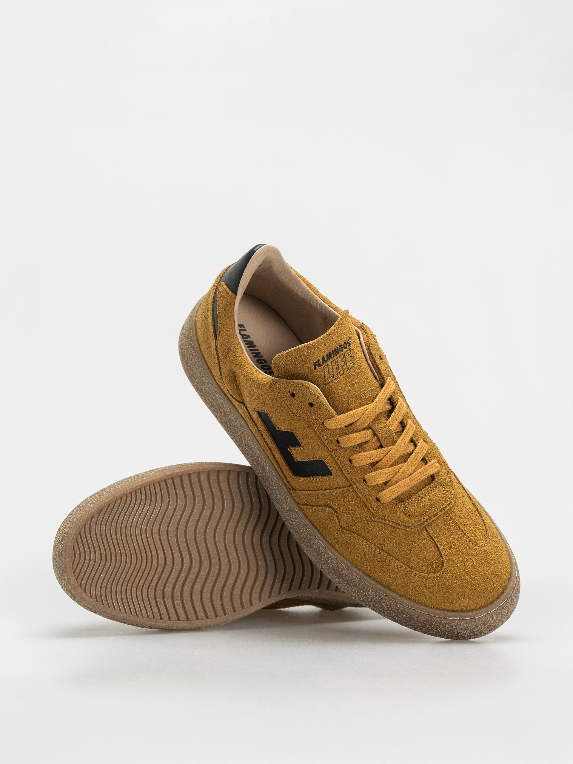 Flamingos Life Burela Bold Schuhe (hairy suede curry)