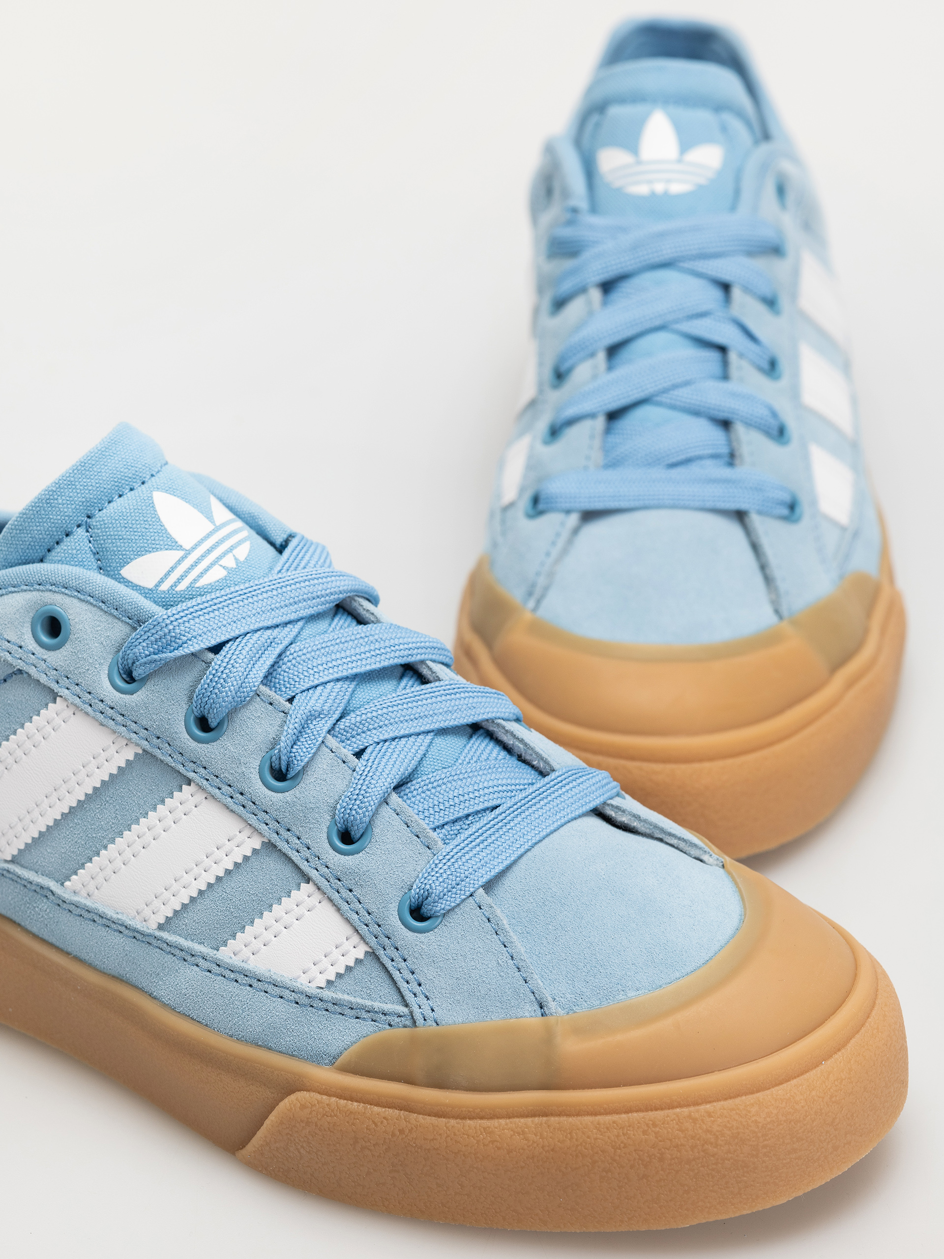 adidas Court Tns Premiere Shoes (ltblue/ftwwht/gum3)