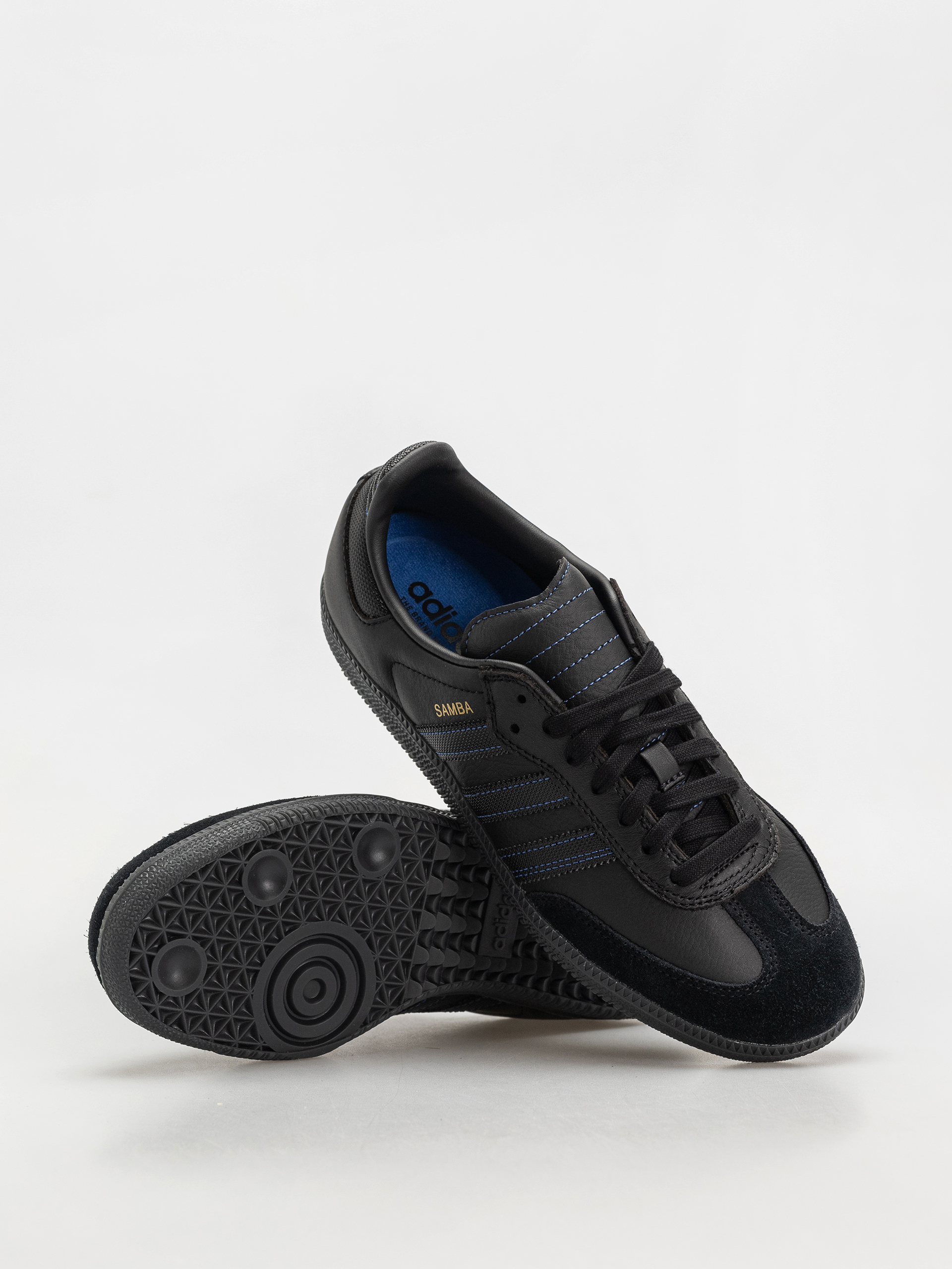 adidas Samba Adv Schuhe (cblack/cblack/royblu)