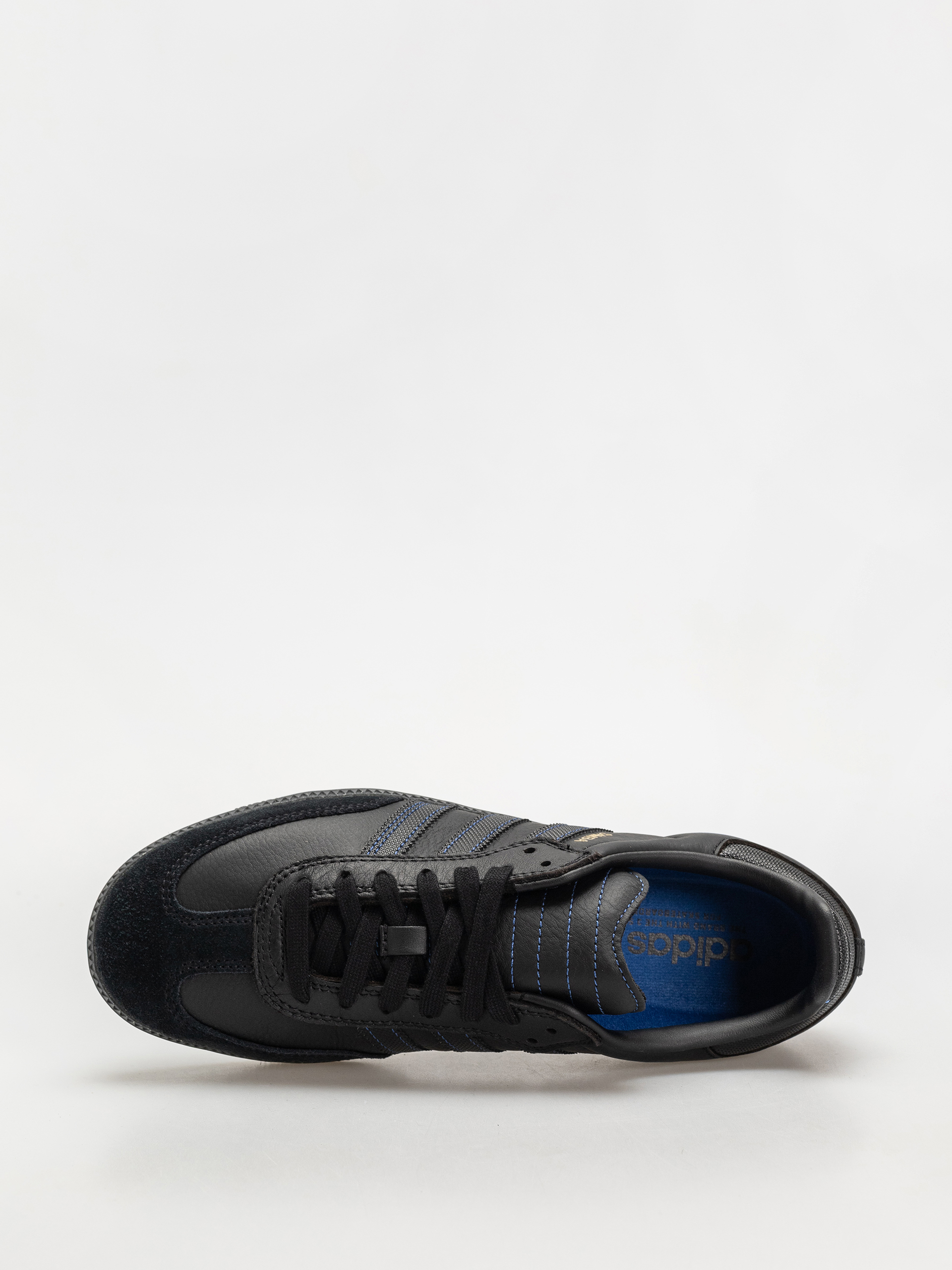 adidas Samba Adv Shoes (cblack/cblack/royblu)